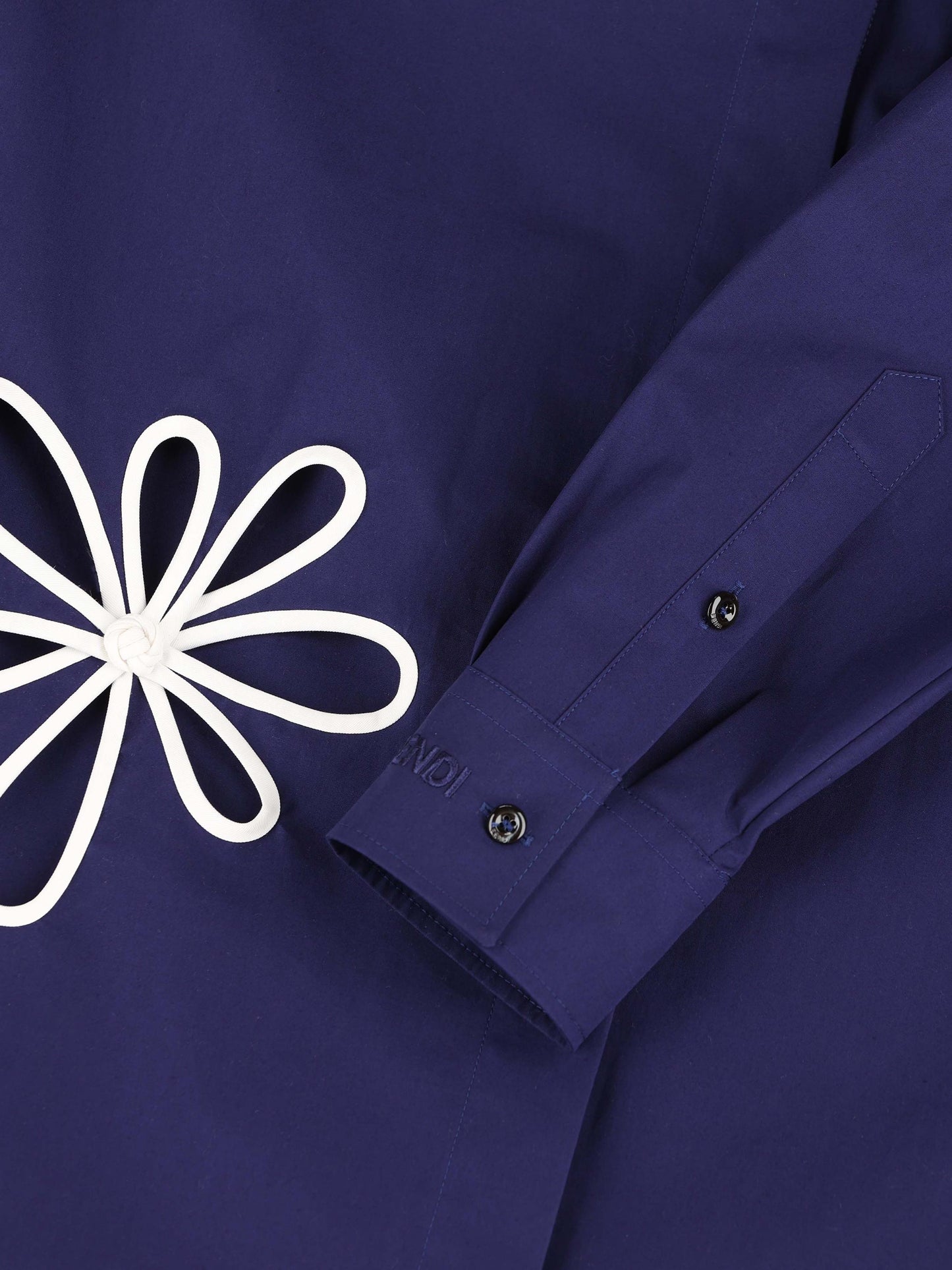 Camicia realizzata in cotone. FS8355 AW7VF1W0A FENDI 