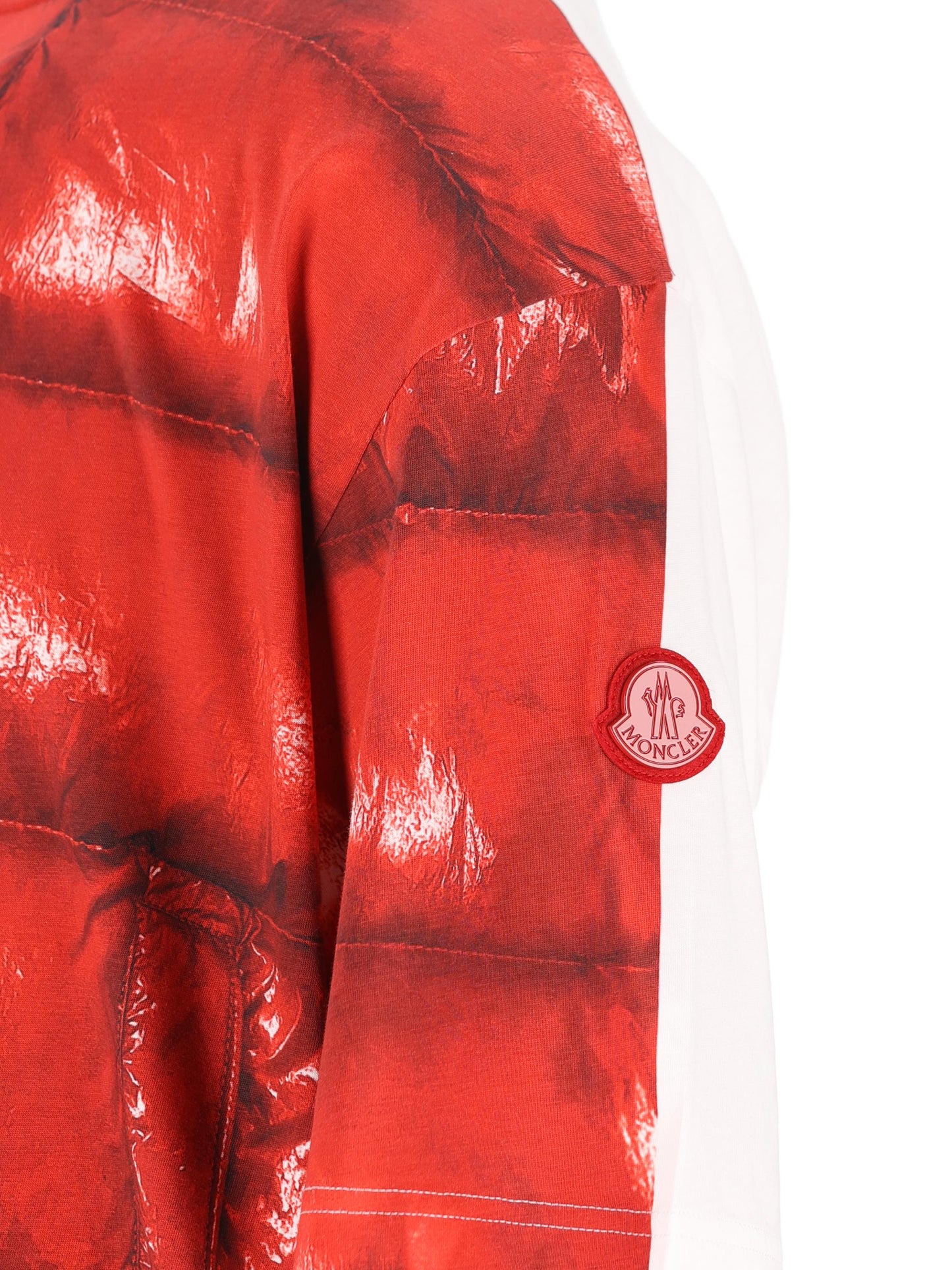 T-Shirt realizzata in cotone. M8C00001 89AYW457 MONCLER - ASAP ROCKY 