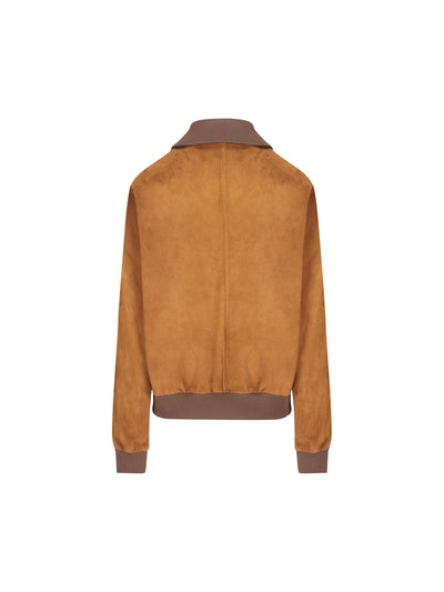 Blouson realizzato in pelle. UPW563 16NLF0046 PRADA 