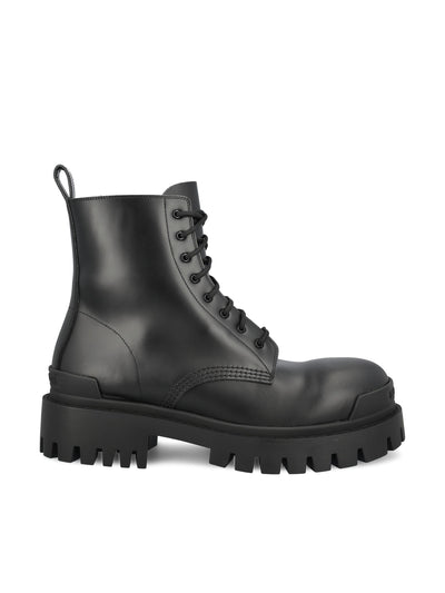 Stivali Strike Zip in pelle di vitello 844967 WA9601000 BALENCIAGA 