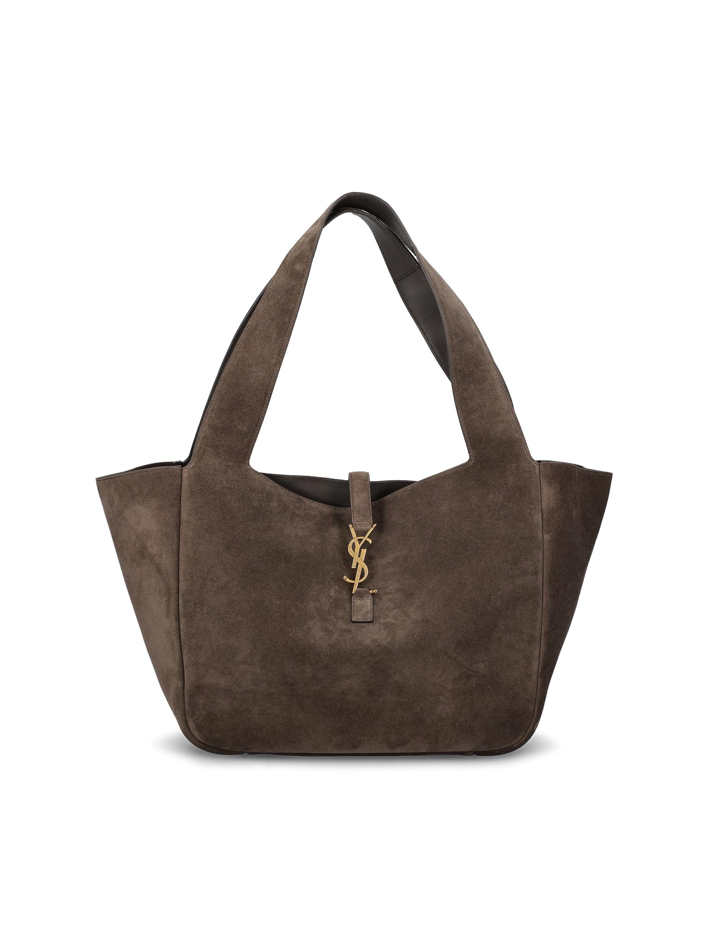 Borsa Le 5 à 7 Bea in Suede Urban Grey 763435 008IW1997 SAINT LAURENT 
