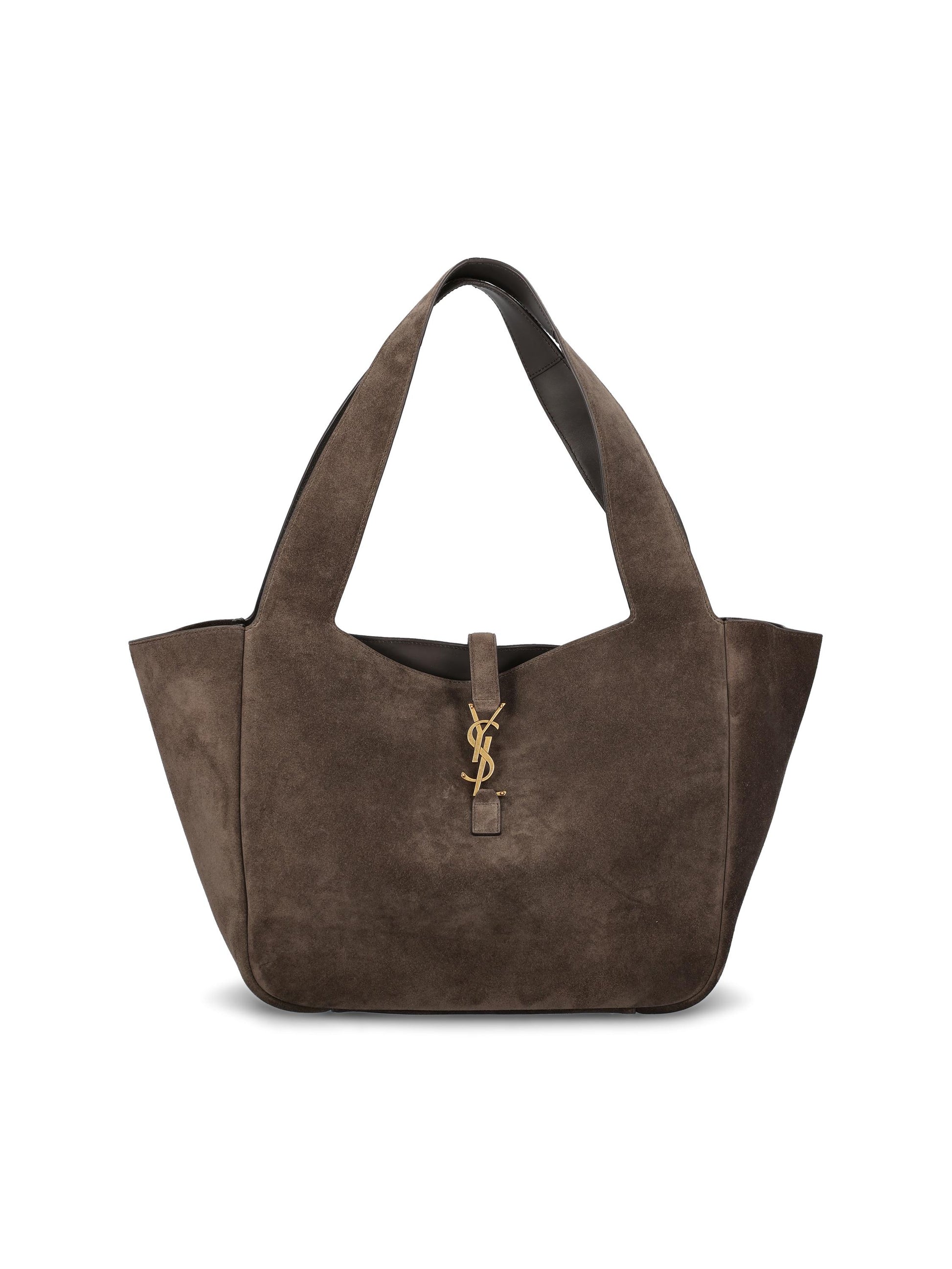 Borsa Le 5 à 7 Bea in Suede Urban Grey 763435 008IW1997 SAINT LAURENT 