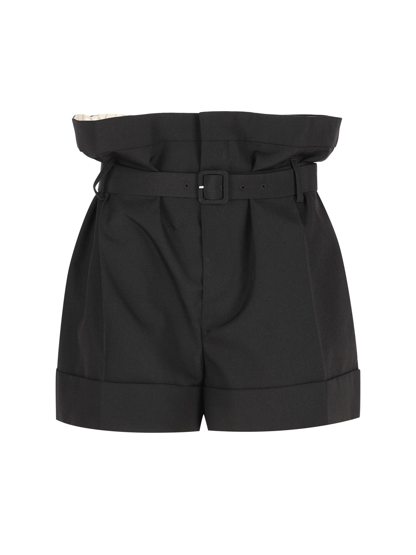 Shorts realizzati in mohair e lana. 864669 Y1N041000 SAINT LAURENT 