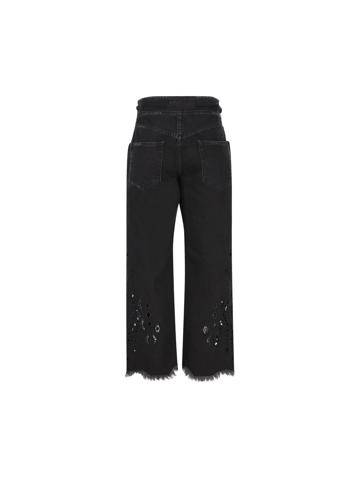 Pantaloni realizzati in cotone. 26EPA0694FA-D2H01I 01BK ISABEL MARANT 