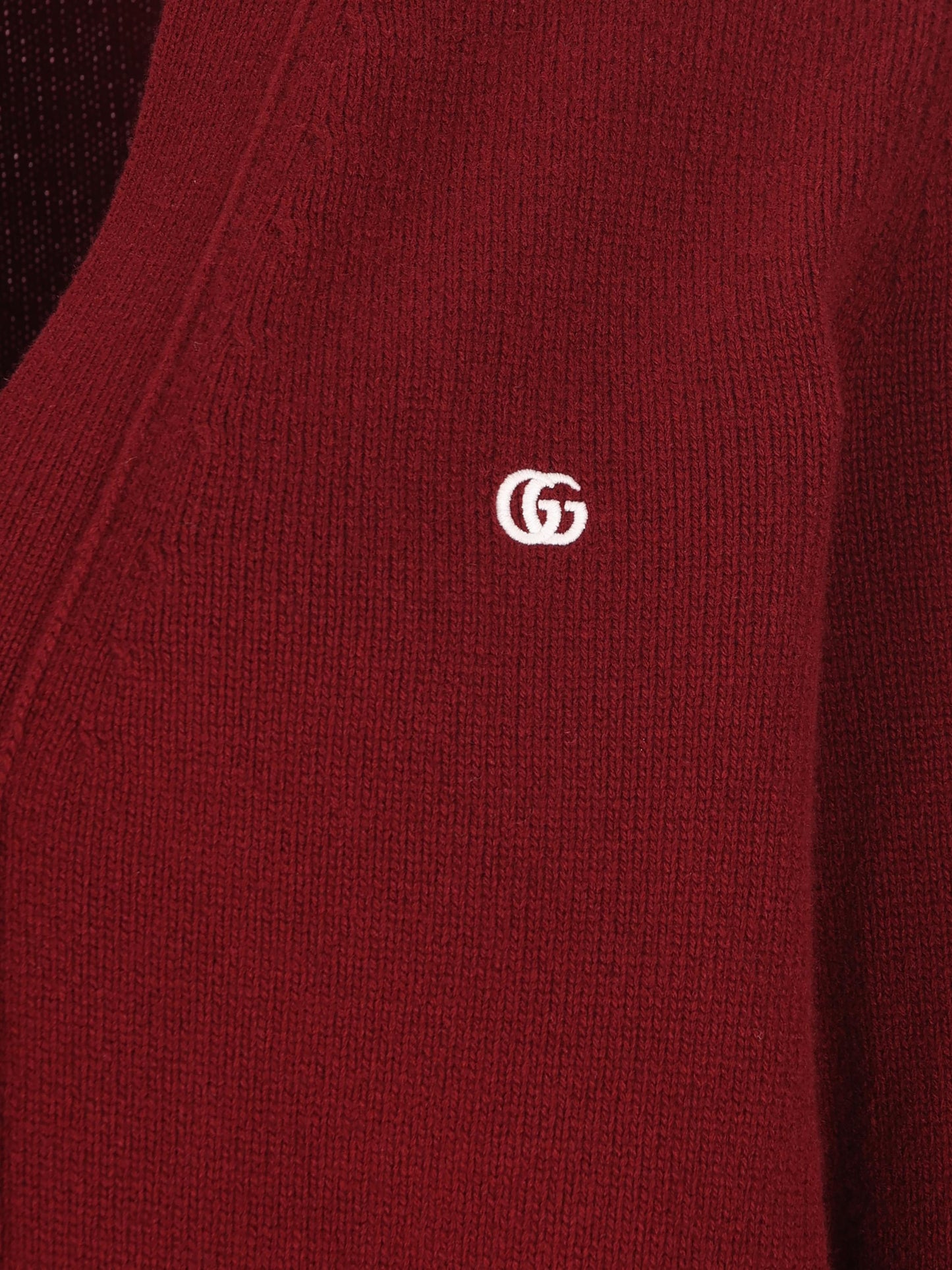 Cardigan realizzato in lana e cashmere. 815009 XKFAU6013 GUCCI 