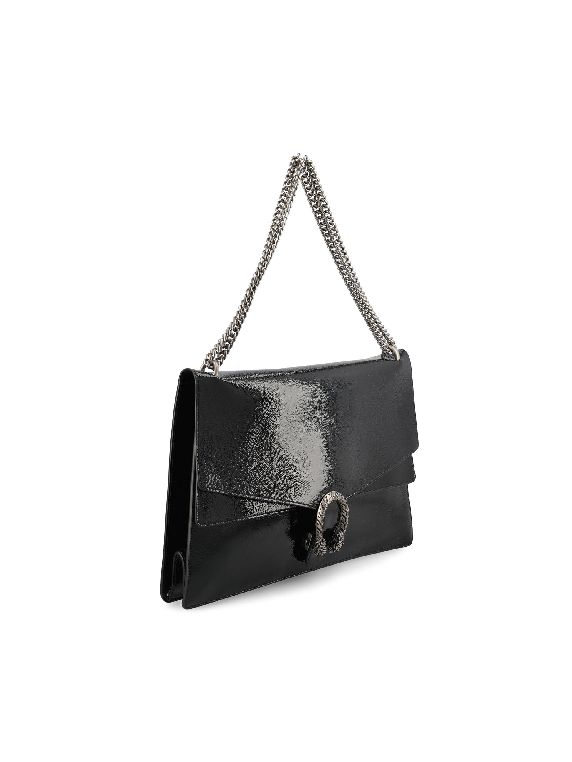 Borsa a spalla Dionysus misura grande in pelle verniciata. 795003 0AAA61000 GUCCI 