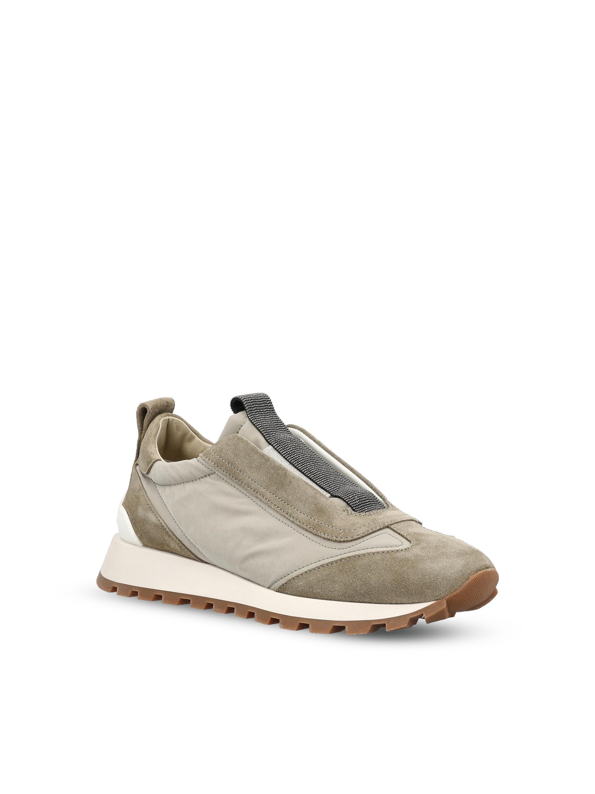 Sneakers realizzate in poliestere. MZ47G2127 C7550 BRUNELLO CUCINELLI 