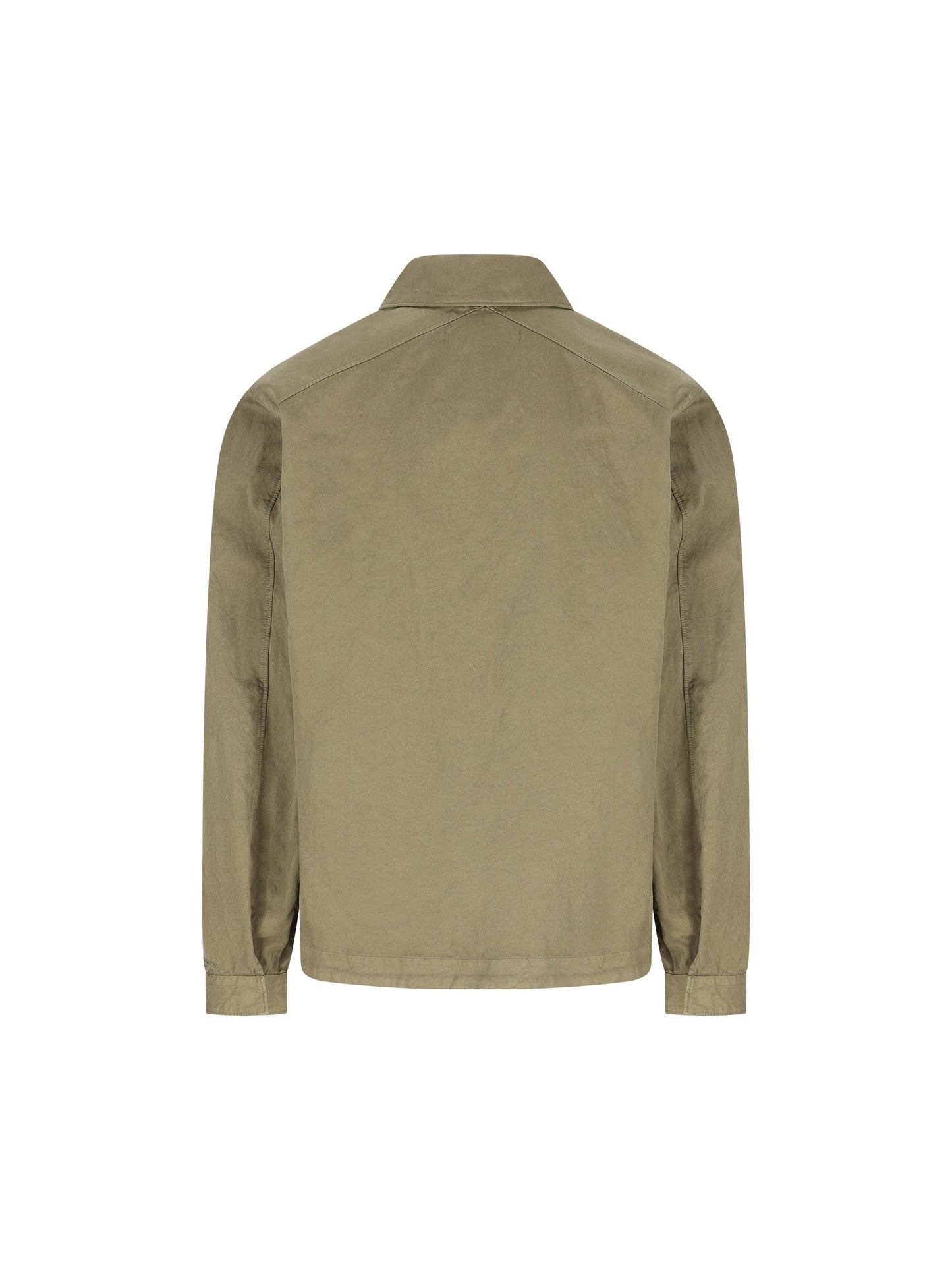 Overshirt realizzata in cotone e poliammide. MOS102A11 0500G652 MASSIMO OSTI STUDIO 