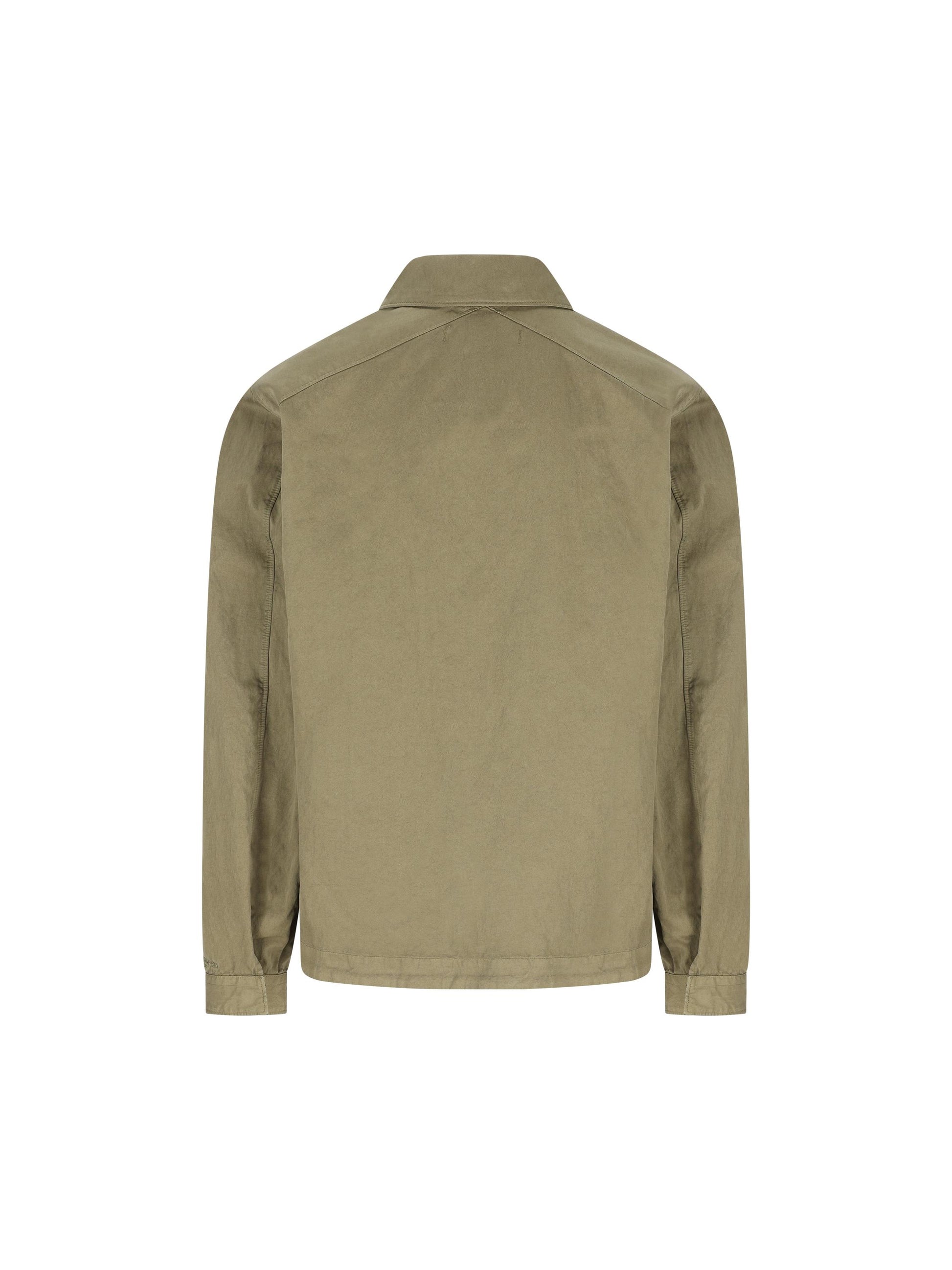 Overshirt realizzata in cotone e poliammide. MOS102A11 0500G652 MASSIMO OSTI STUDIO 