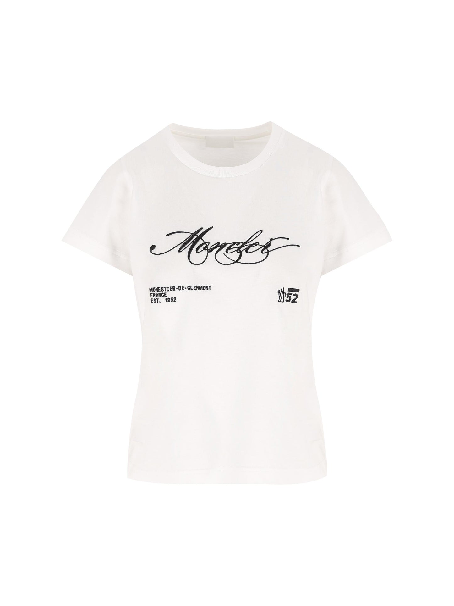 T-Shirt in cotone. W8C00005 89AJS00A MONCLER 