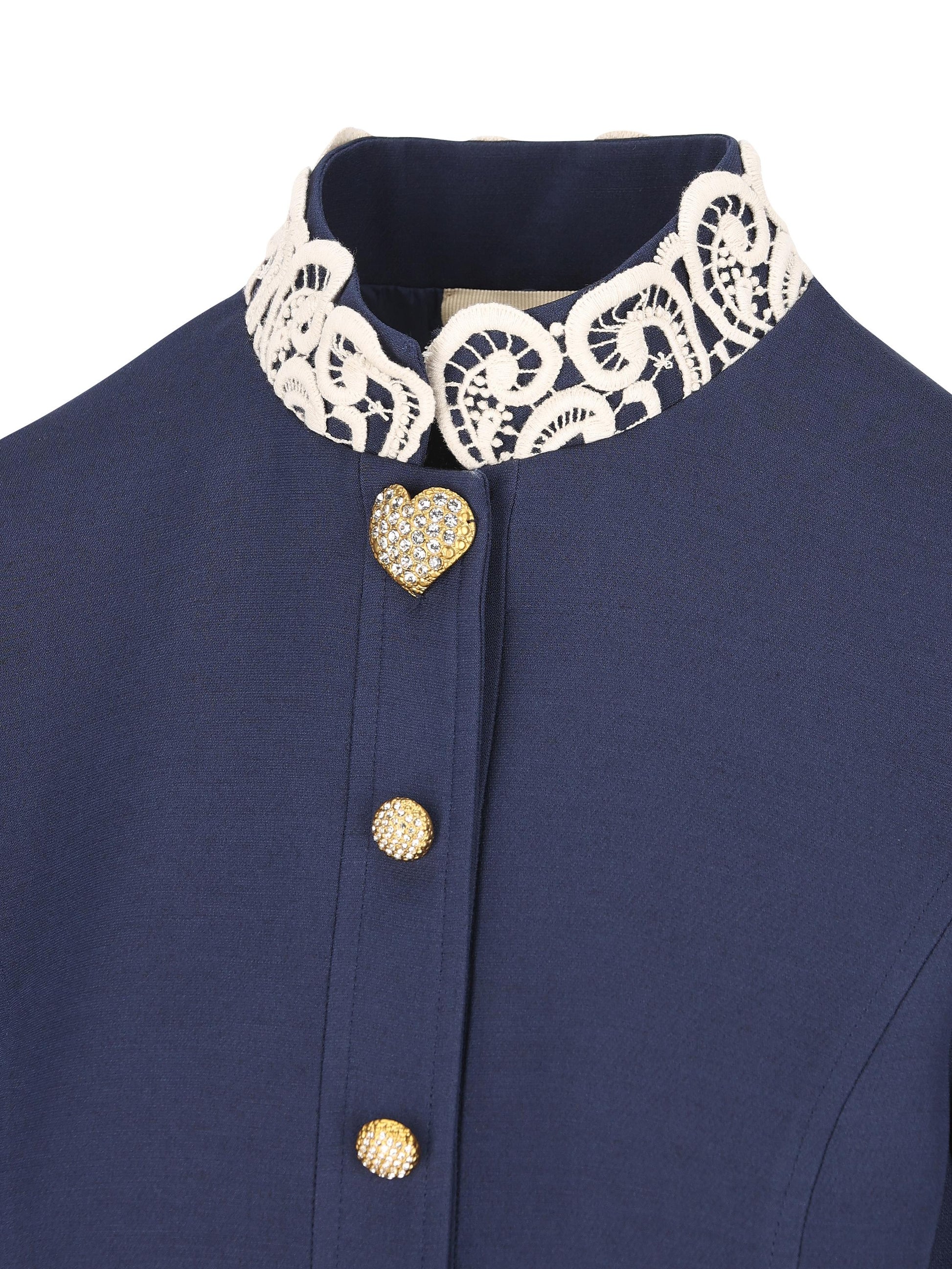 Abito in lana vergine e seta. 7B3VAG101CF R7D VALENTINO GARAVANI 