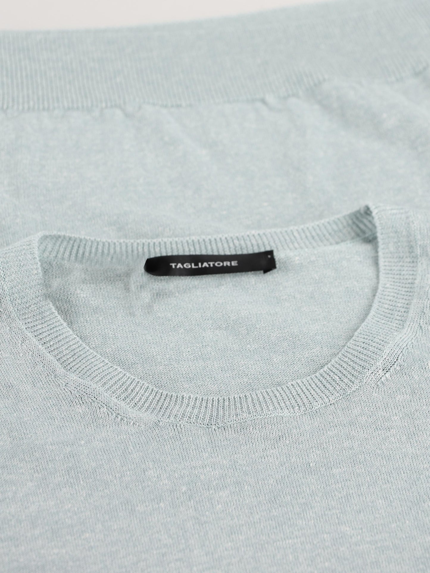 T-Shirt realizzata in lino e cotone. JOSH 430 TAGLIATORE 