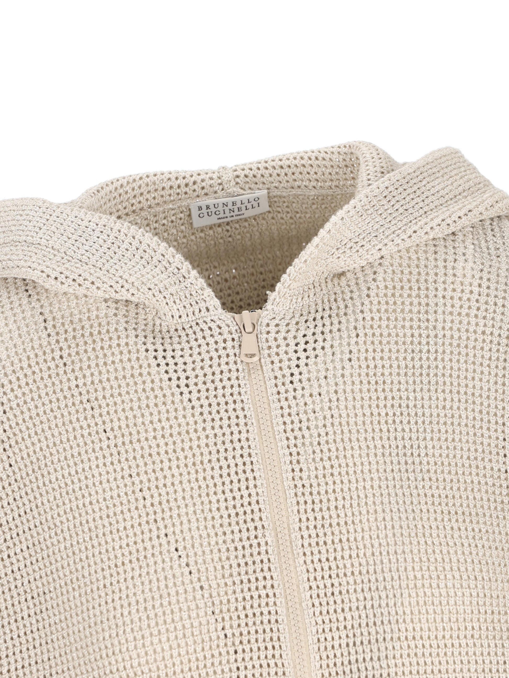 Cardigan realizzato in cotone. MST263306 CY948 BRUNELLO CUCINELLI 