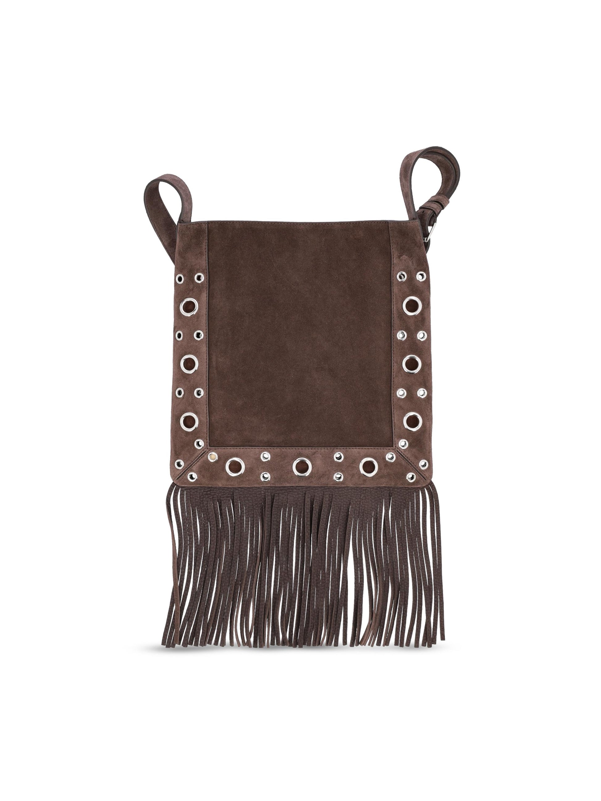 Borsa in suede. 7W2B0R33JET 0TO VALENTINO GARAVANI 