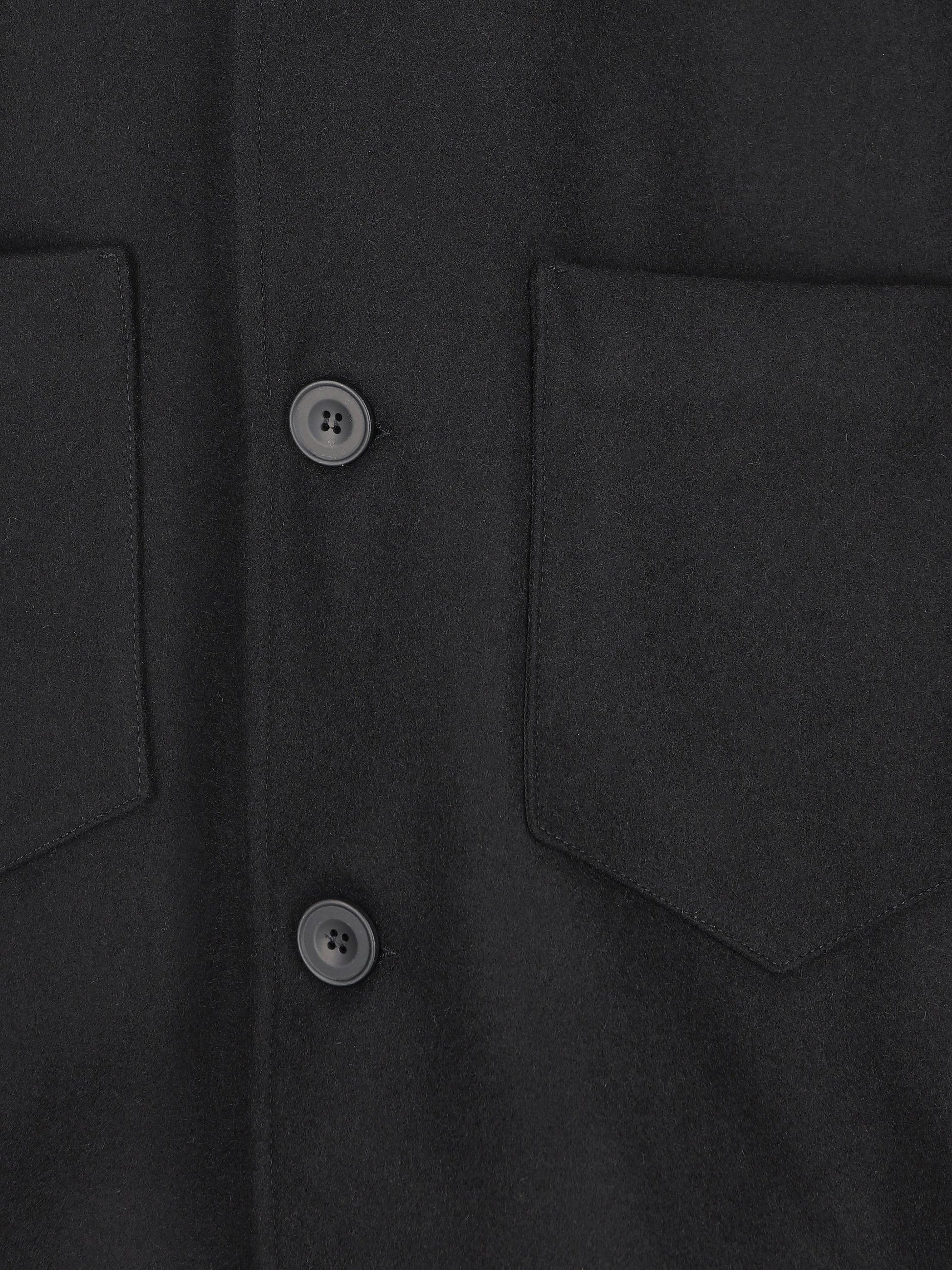 Cappotto realizzato in misto lana vergine. C396CSU 610128 CINI 