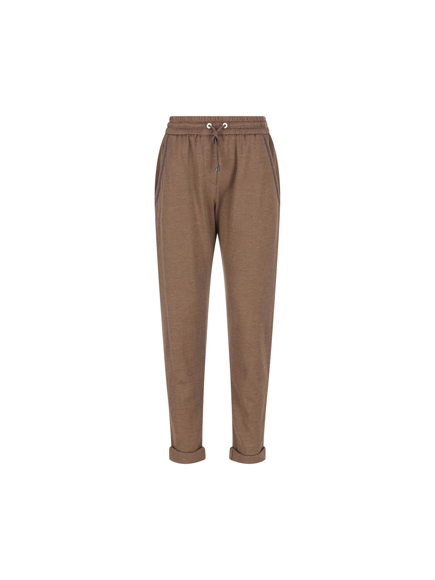 Pantaloni realizzati in cotone e seta. MD828SB899 C9122 BRUNELLO CUCINELLI 