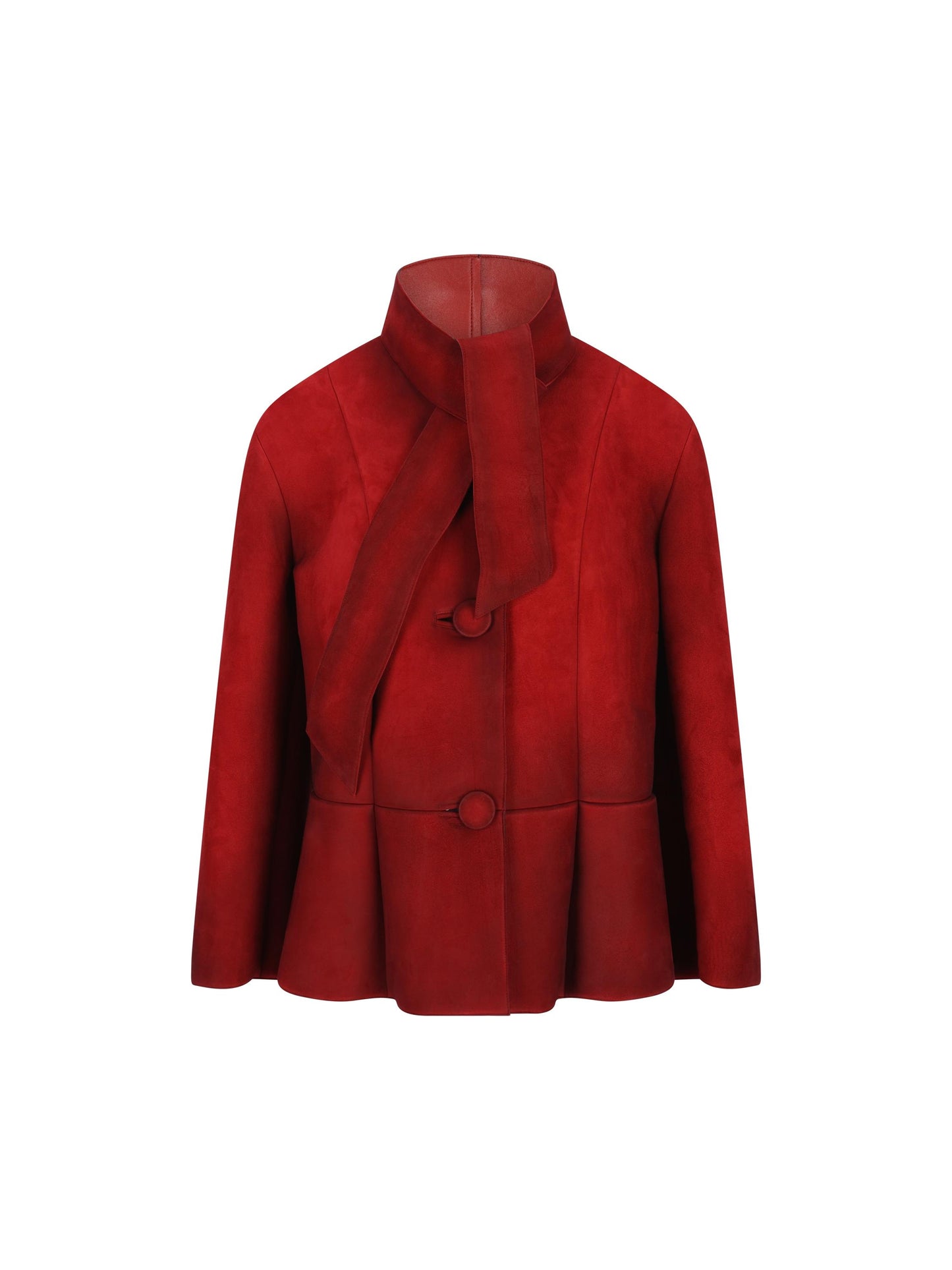 Giacca realizzata in pelle scamosciata. 55858 173BF0041 PRADA 