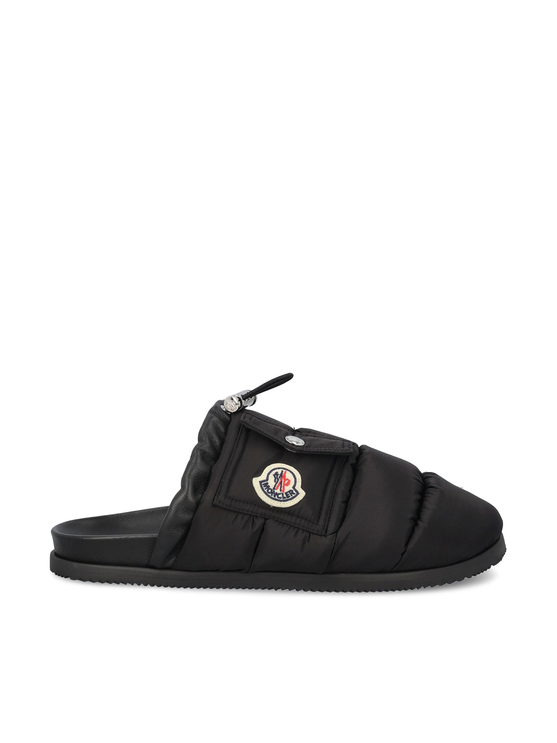 Mule in pelle imbottite Mon Pocket. W4M00040 M5080999 MONCLER 