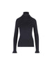 Pullover dolcevita aderente in maglia di lana e cotone. CH25AMP14520 4C4 CHLOE' 