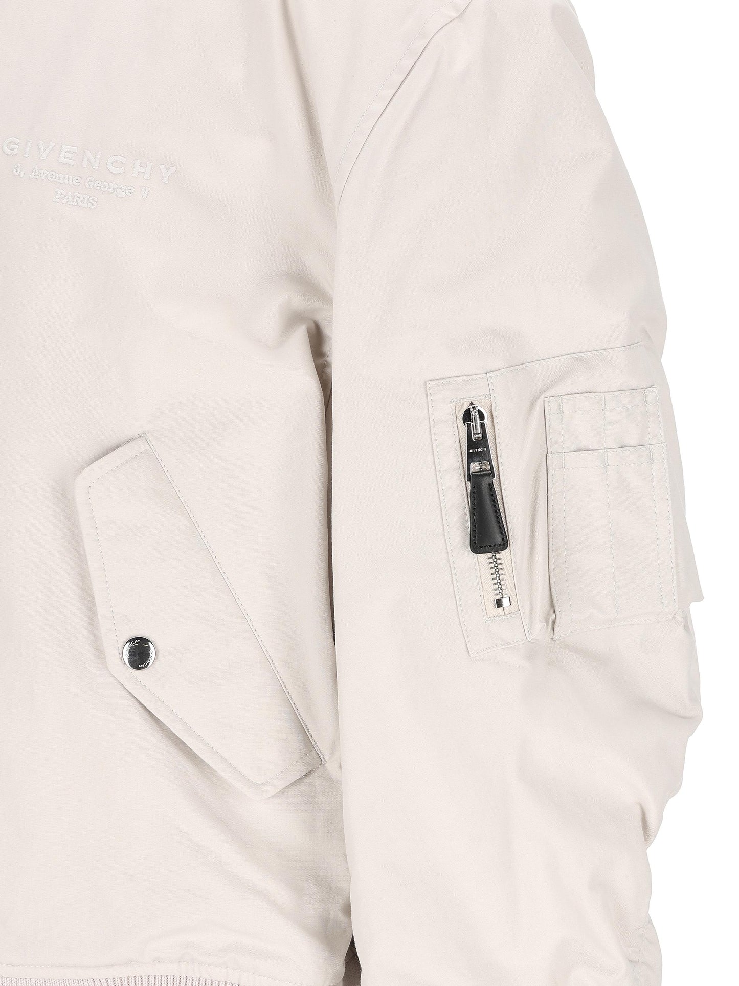 Bomber in cotone e poliammide. BM01CQ164Z 270 GIVENCHY 