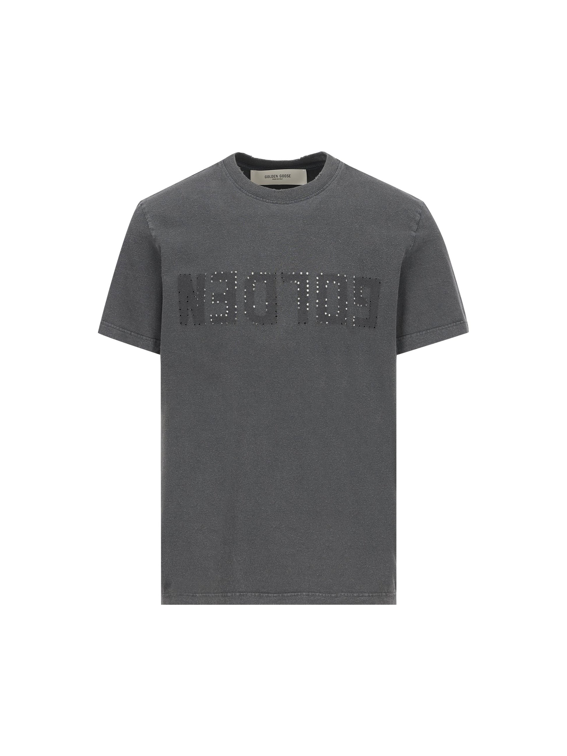 T-Shirt realizzata in cotone. GMP01220 P00067160318 GOLDEN GOOSE 