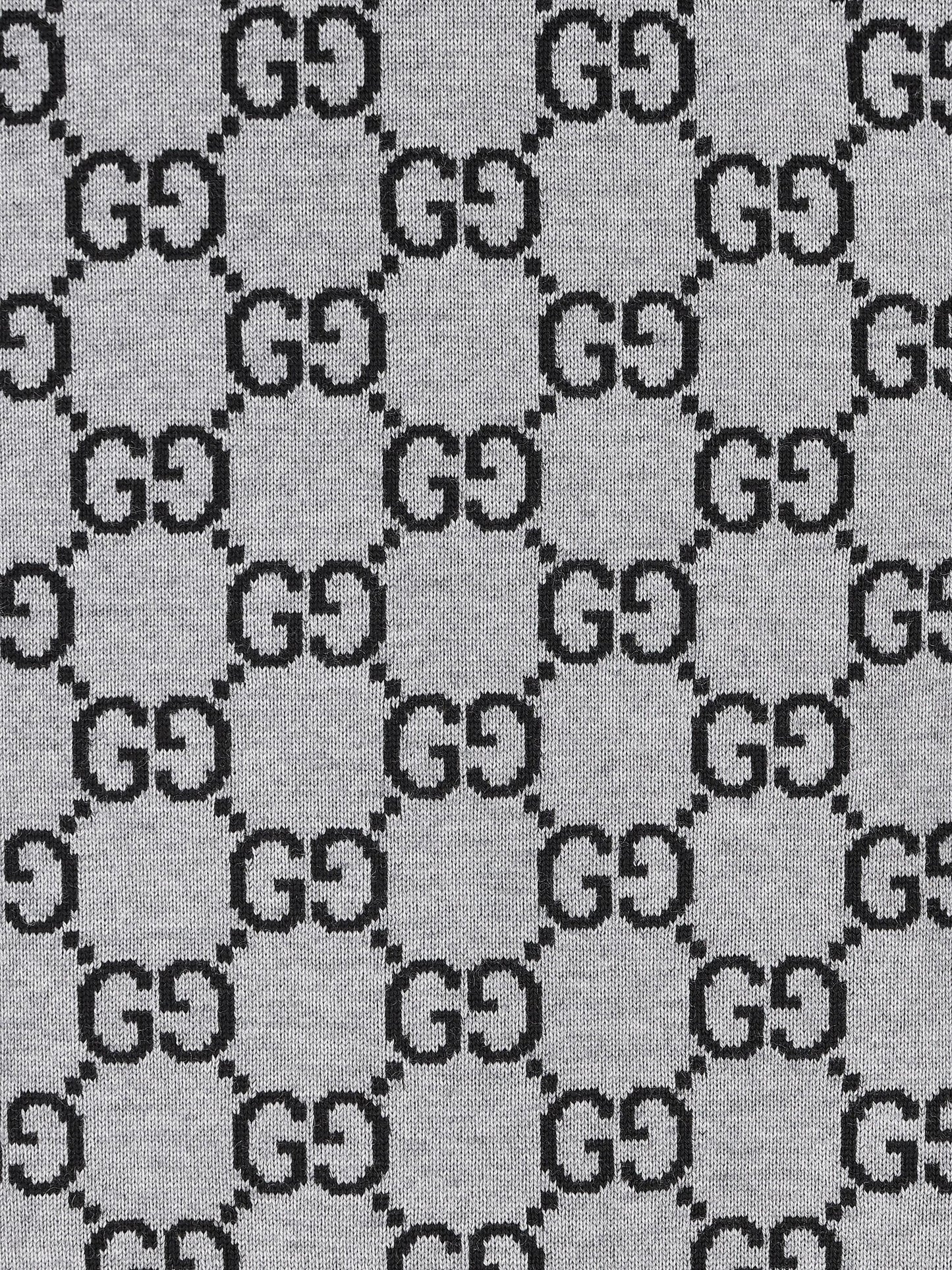 Maglia reversibile in lana jacquard GG 798159 XKD8T1045 GUCCI 