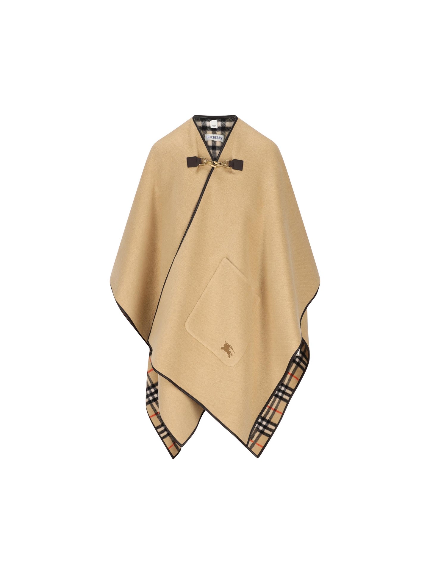 Mantella realizzata in cashmere. 8117009 B9719 BURBERRY 