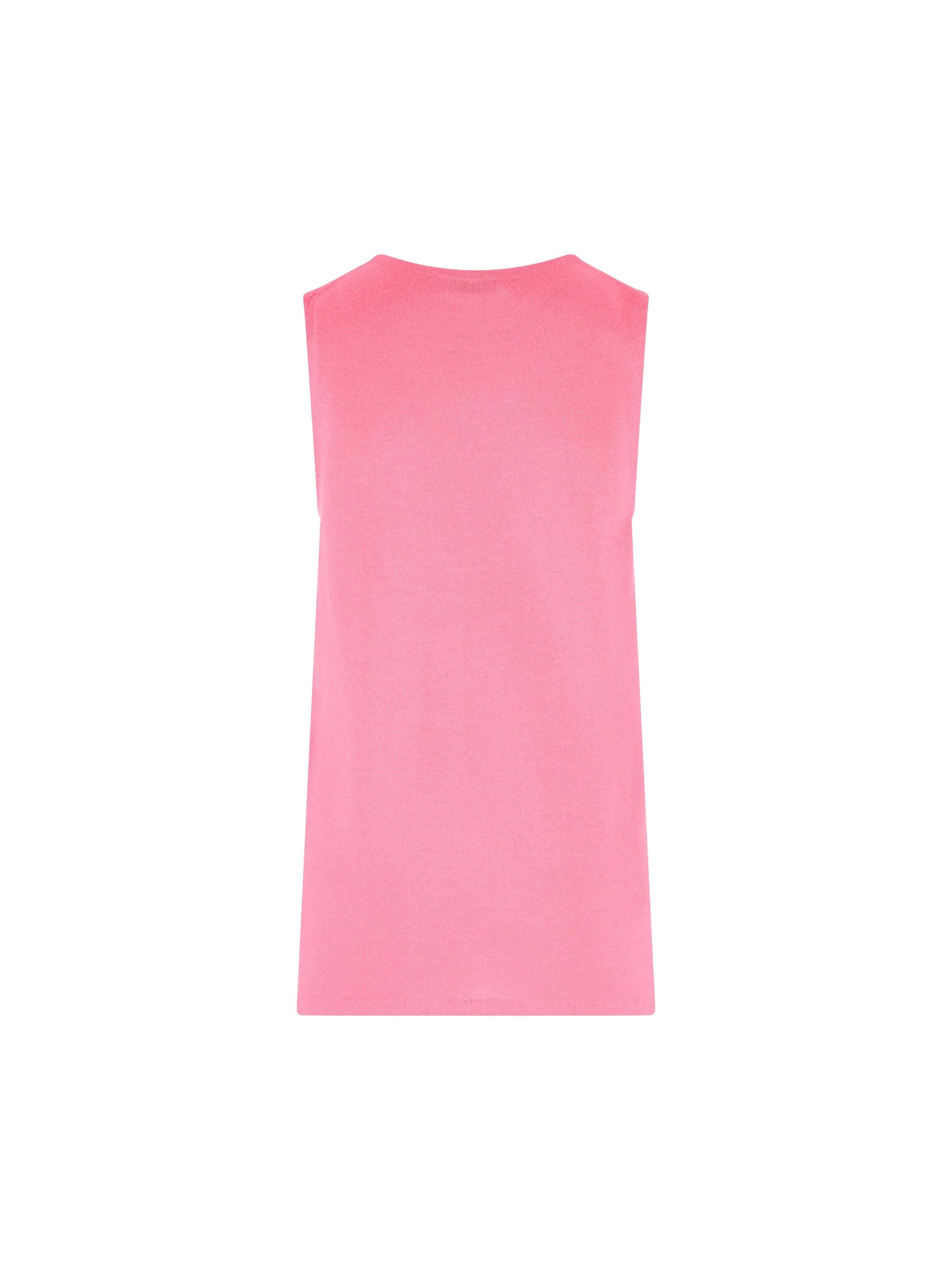 Top Smanicato in Seta e Cashmere MMV314 17I7F0AEJ MIU MIU 