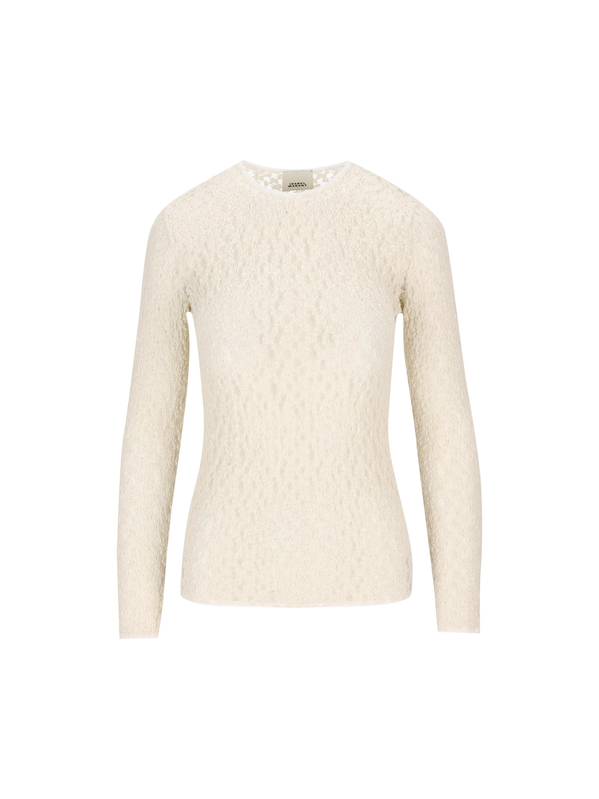 Top in poliammide e cotone. 25AHT0704FA-C3K04I 23EC ISABEL MARANT 