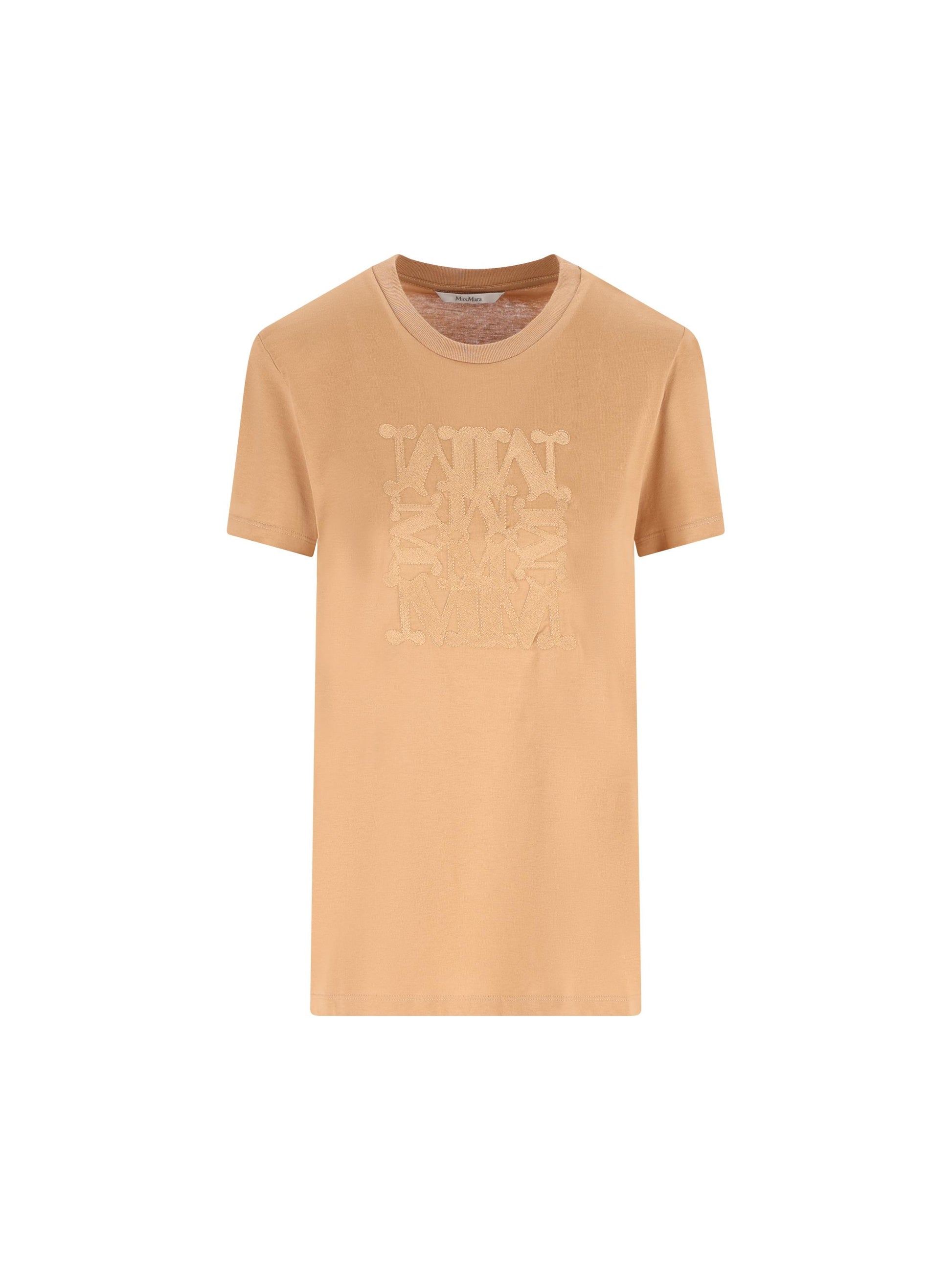 T-shirt Bravo in cotone con ricamo 2521946032600 009 MAX MARA 