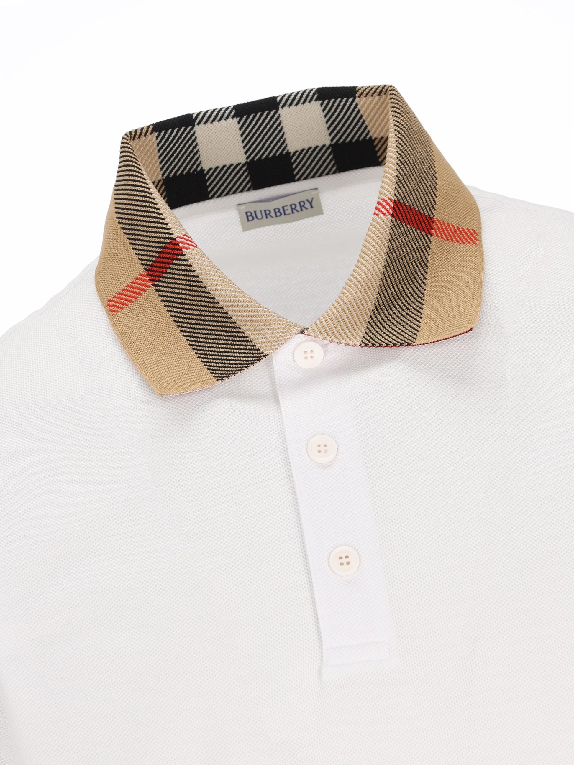 Polo slim in cotone 8071621 A1464 BURBERRY 