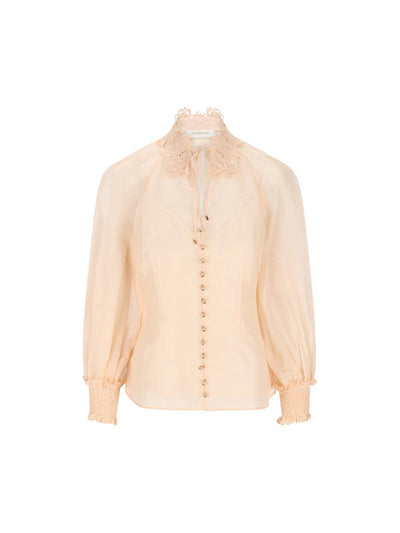 Camicia realizzata in misto seta e lino. 7121TC261 PEH ZIMMERMANN 