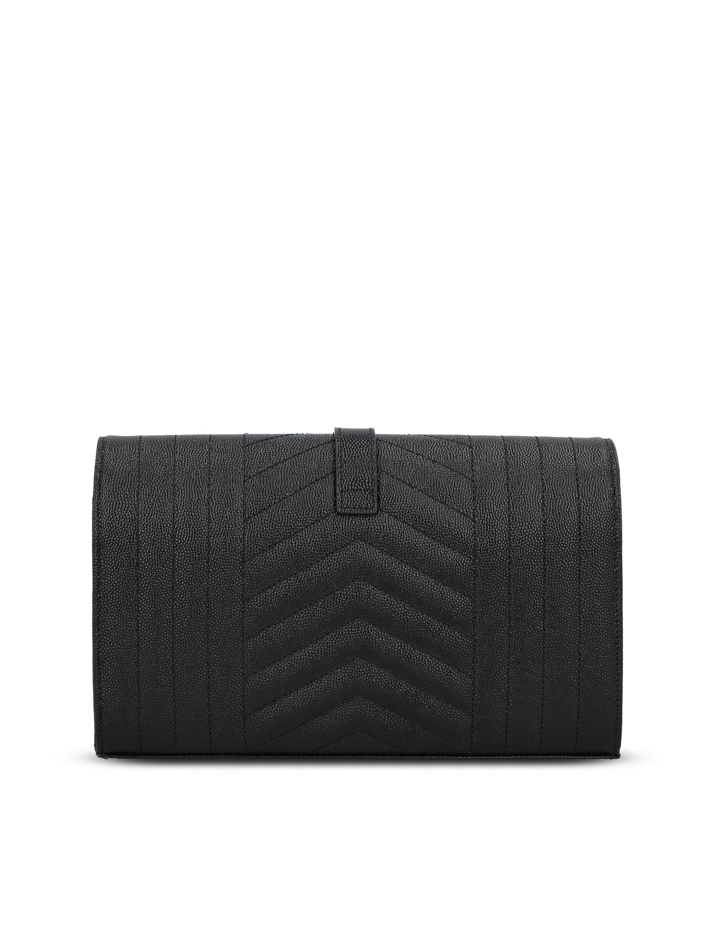Pochette realizzata in pelle martellata. 620280 BOW911000 SAINT LAURENT 