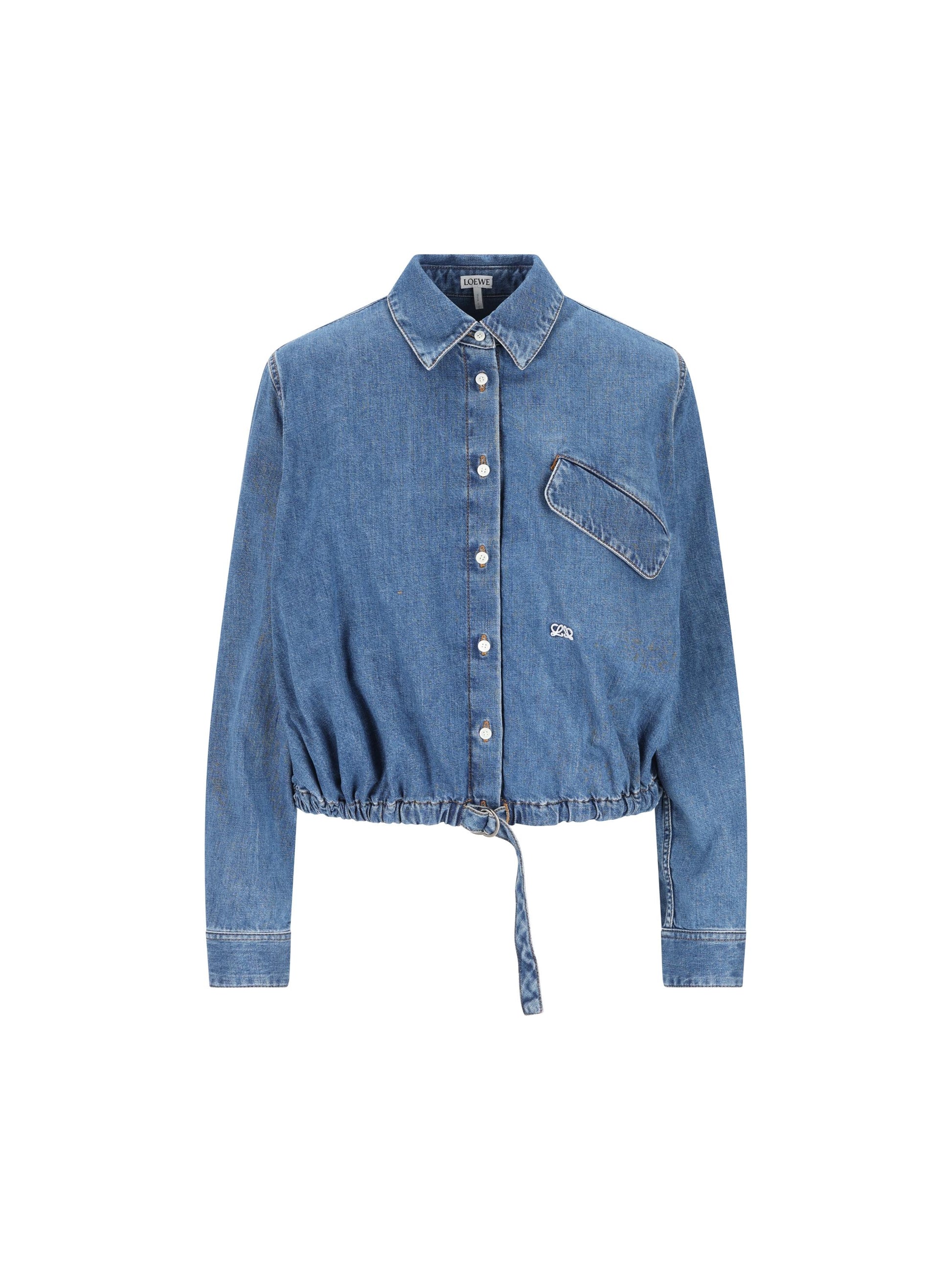 Camicia in leggero denim. S540Y1DX14 5140 LOEWE 