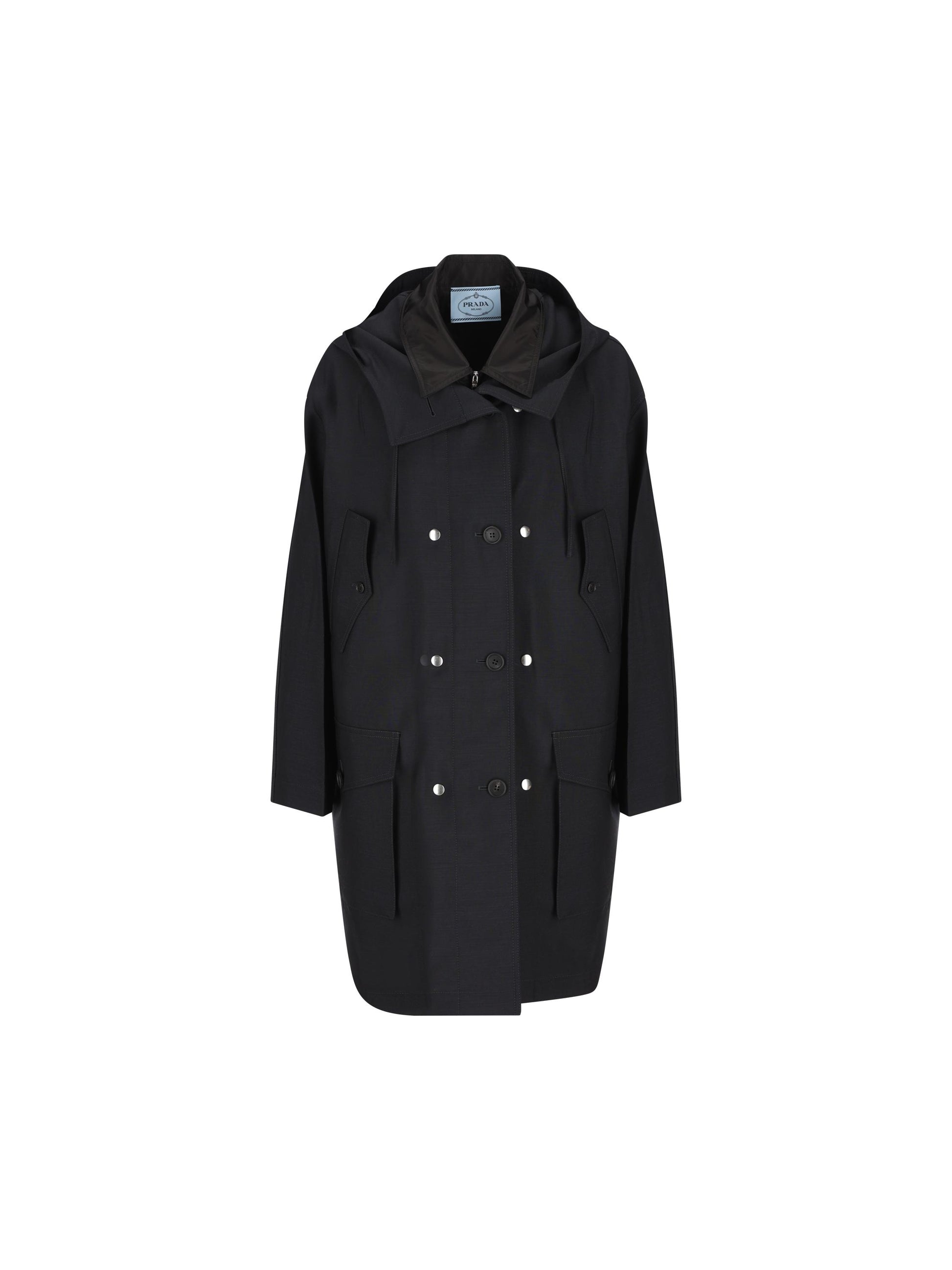 Parka realizzato in lana e mohair. P620T 19CYF0008 PRADA 