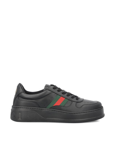 Sneakers realizzate in pelle. 848317 UPG401072 GUCCI 