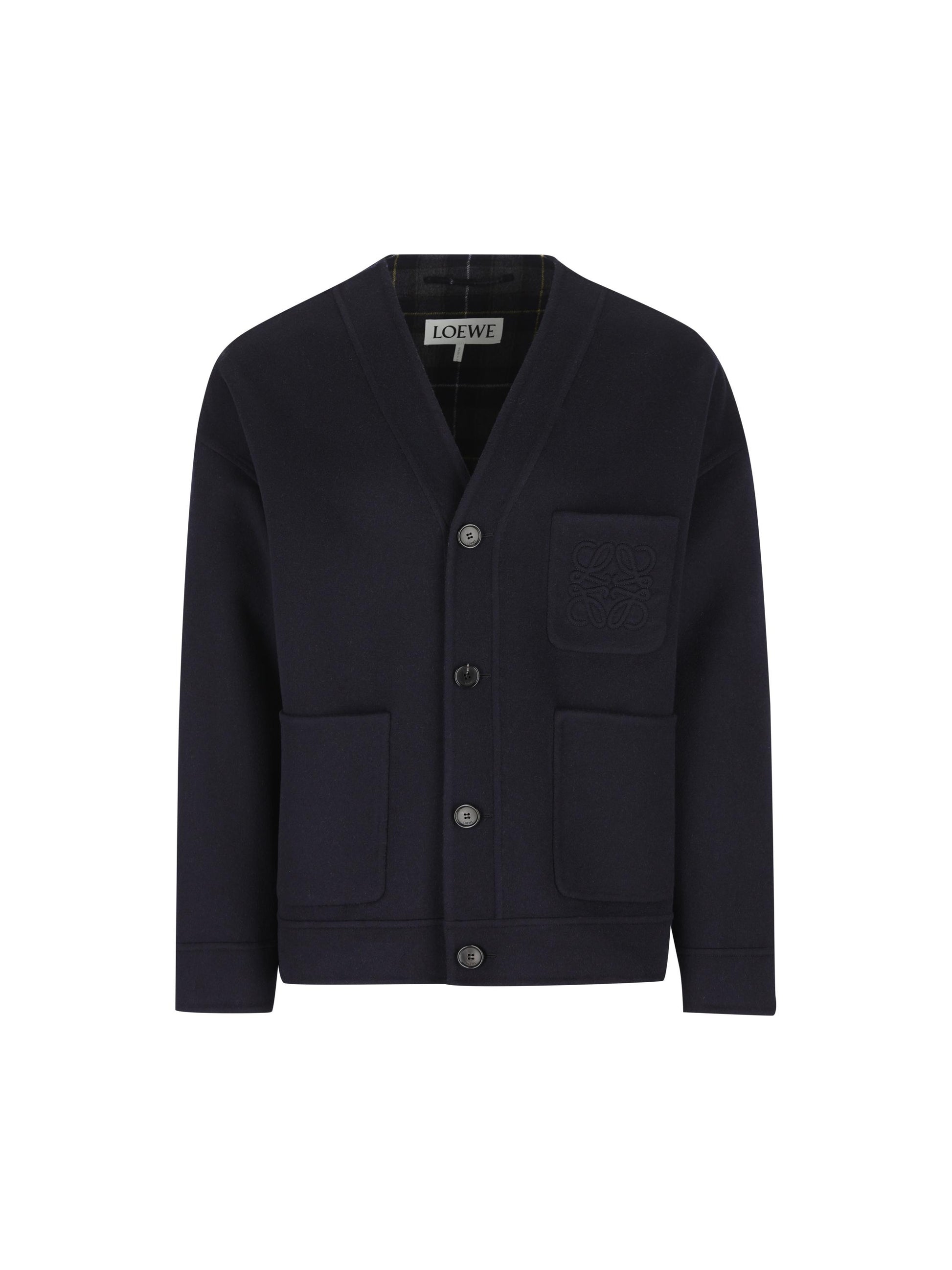 Cardigan realizzato in lana e cashmere. H526Y07W34 4936 LOEWE 