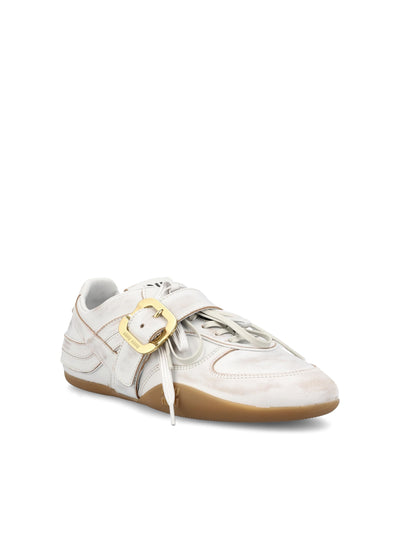 Sneakers Gymnasium in pelle con fibbia 5E549E 3F33F0009 MIU MIU 