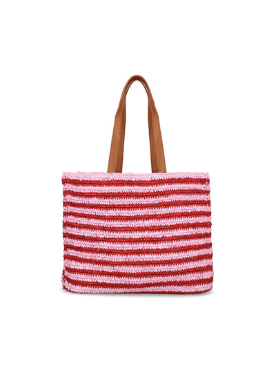 Tote bag in rafia. S25A03 3316 GIADA BENINCASA 