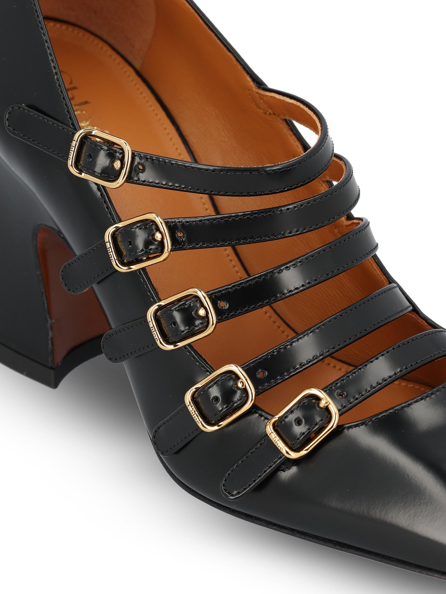 Décolleté in pelle. CHC25A11COL 001 CHLOE' 