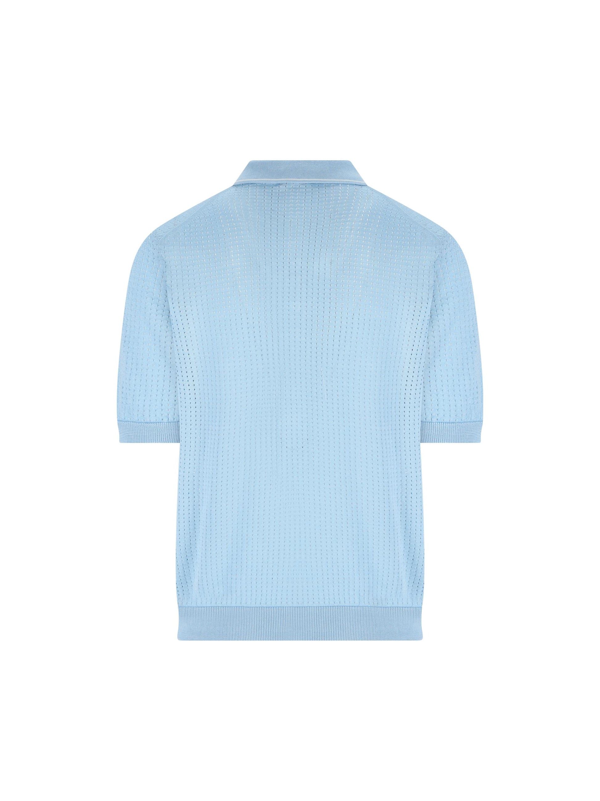 Polo realizzata in cotone. HILL CIELO TAGLIATORE 