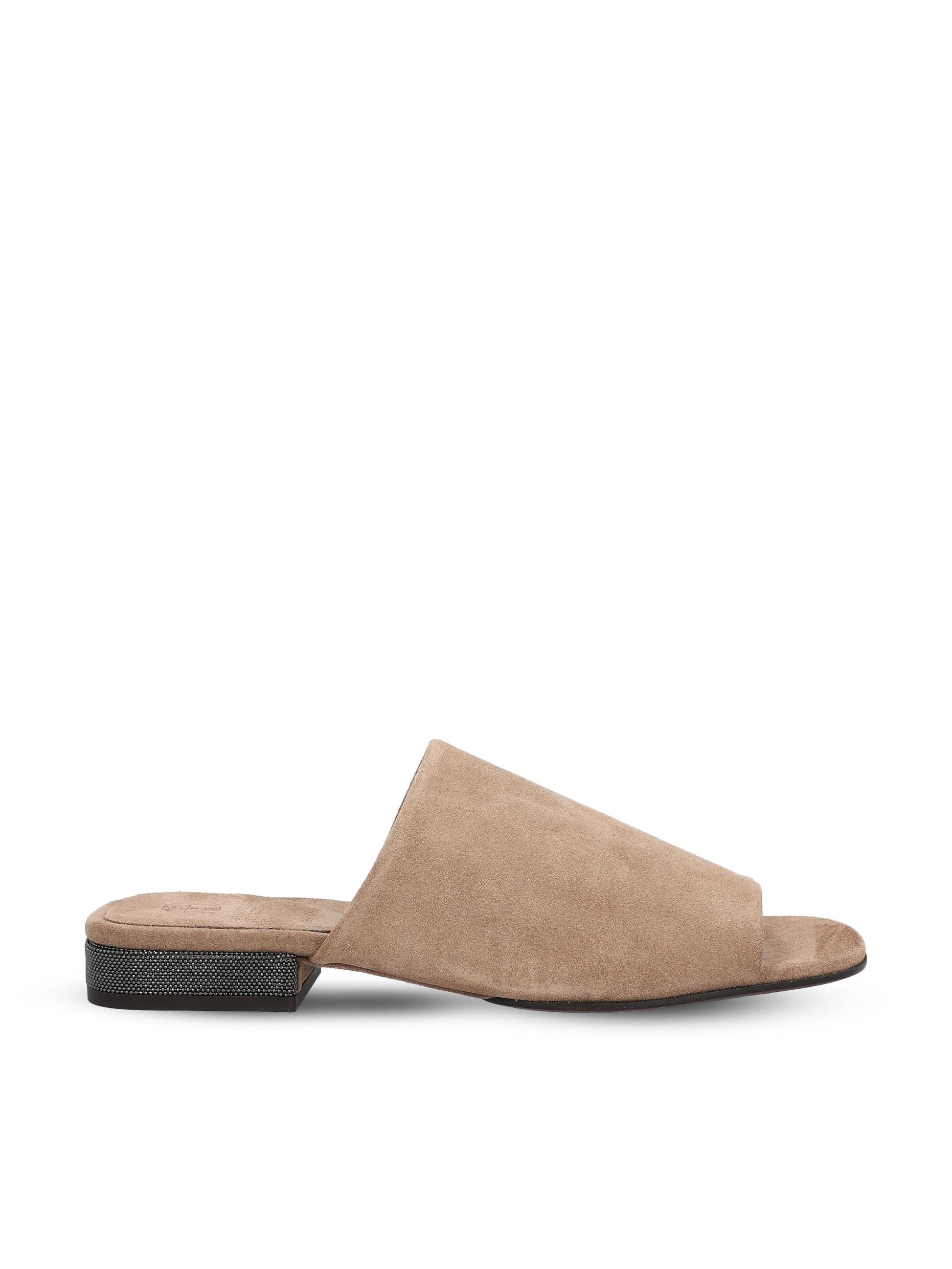 Mules realizzati in camoscio. MZSFC3170 C8849 BRUNELLO CUCINELLI 