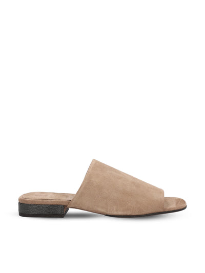 Mules realizzati in camoscio. MZSFC3170 C8849 BRUNELLO CUCINELLI 