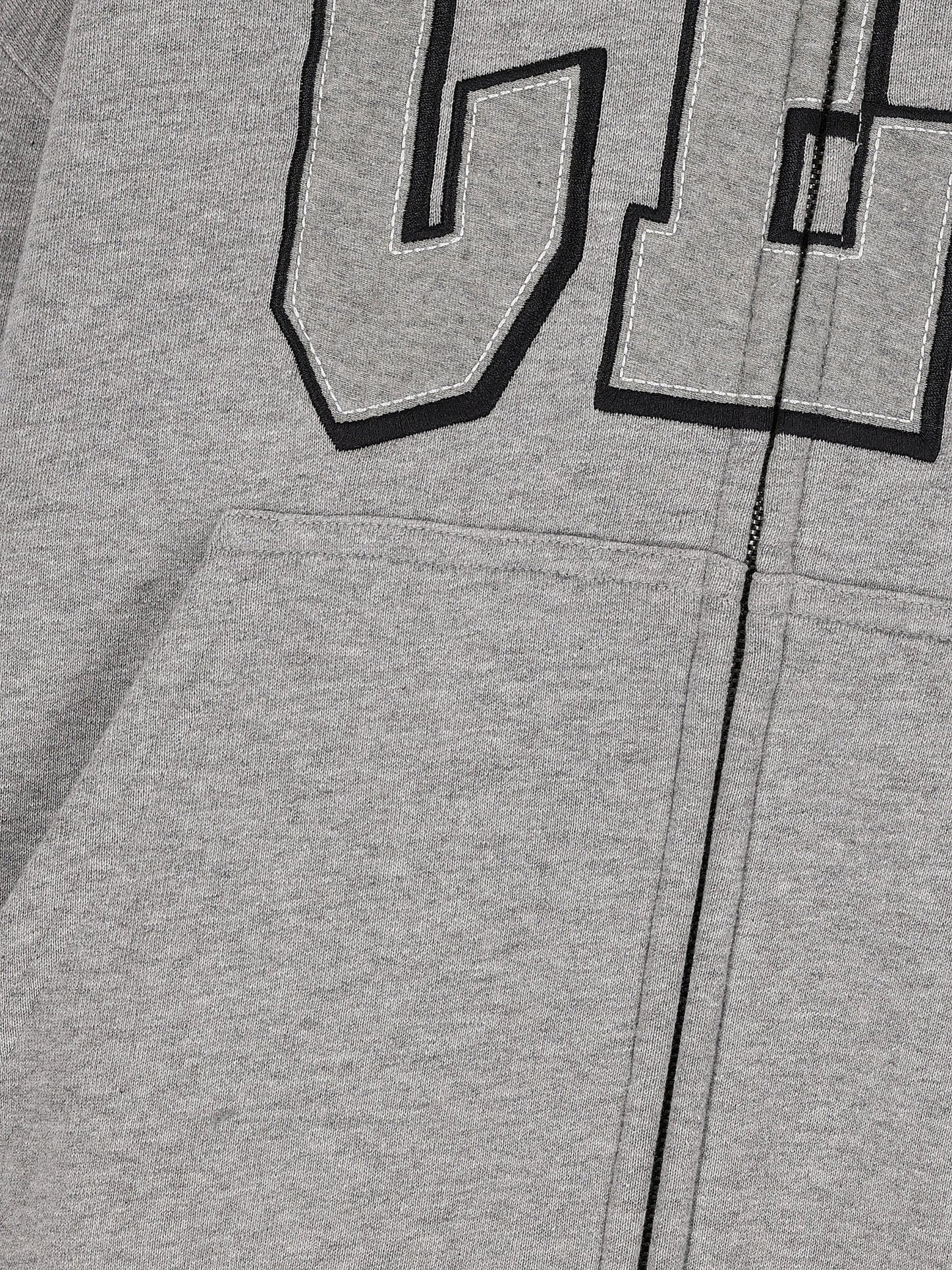 Felpa Boxy CEO Team Logo in grigio mélange. 833399 TSVP21300 BALENCIAGA 