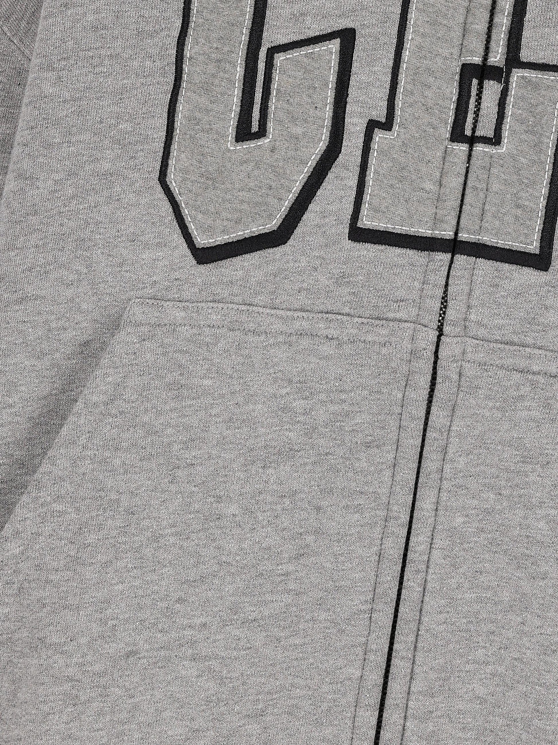 Felpa Boxy CEO Team Logo in grigio mélange. 833399 TSVP21300 BALENCIAGA 