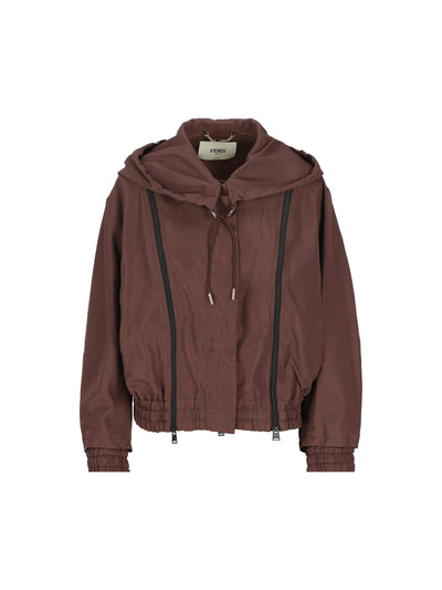 Bomber realizzato in viscosa e poliammide. FJ7721 AW9BF1W0F FENDI 