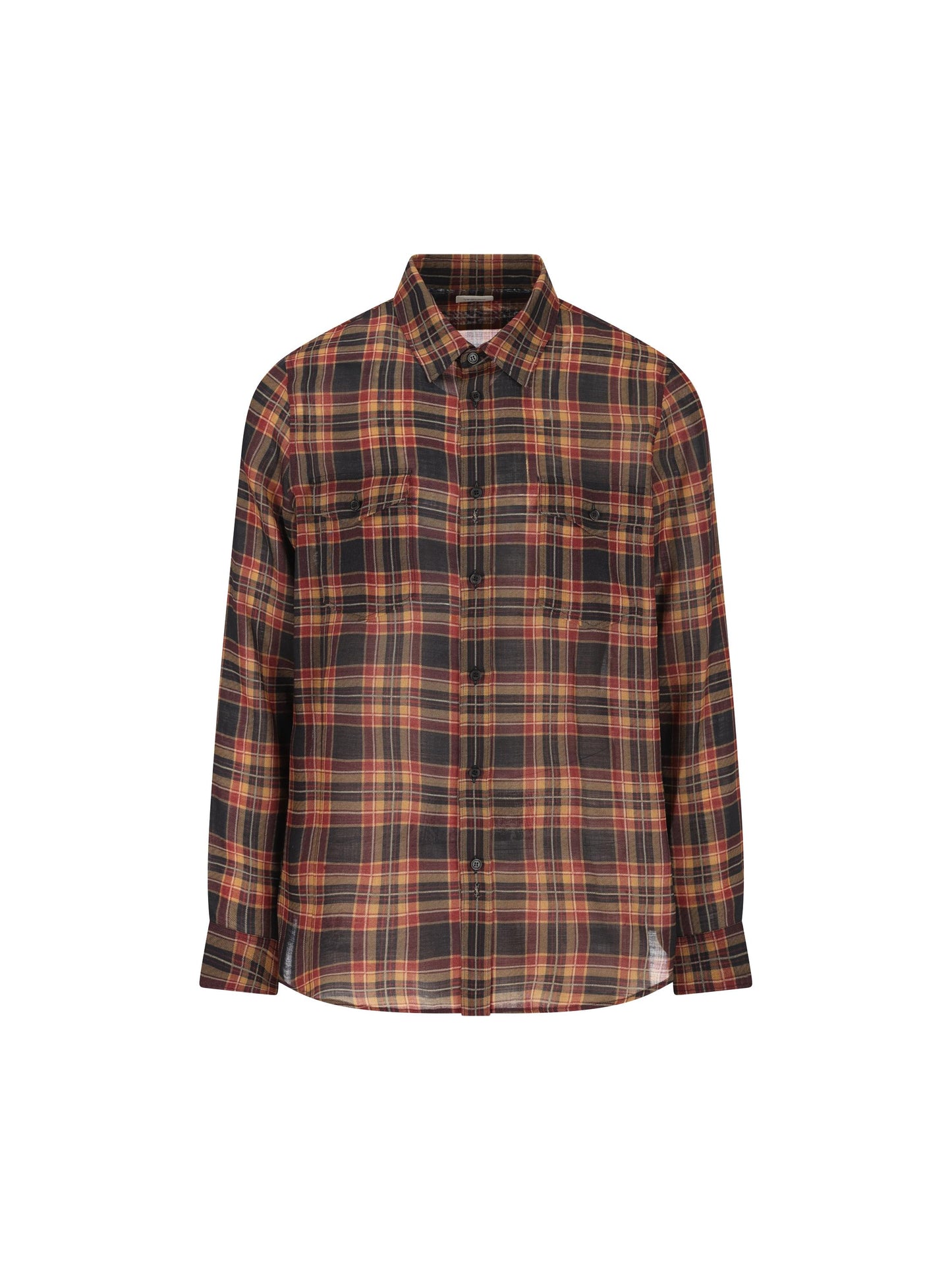 Camicia realizzata in lana. 838723 Y26ZA6703 SAINT LAURENT 