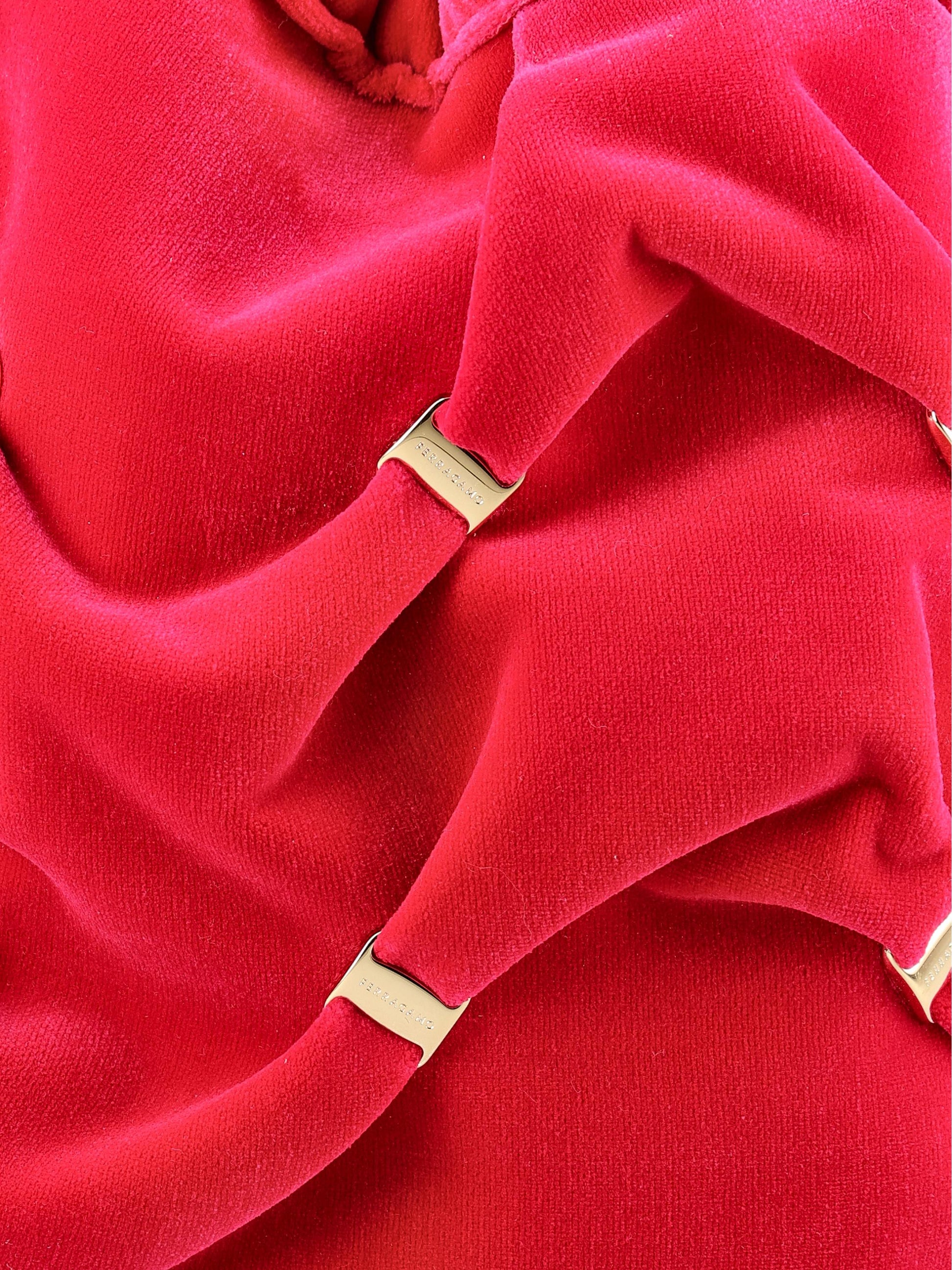 Secchiello realizzato in tessuto. 220978 786057002 SALVATORE FERRAGAMO 