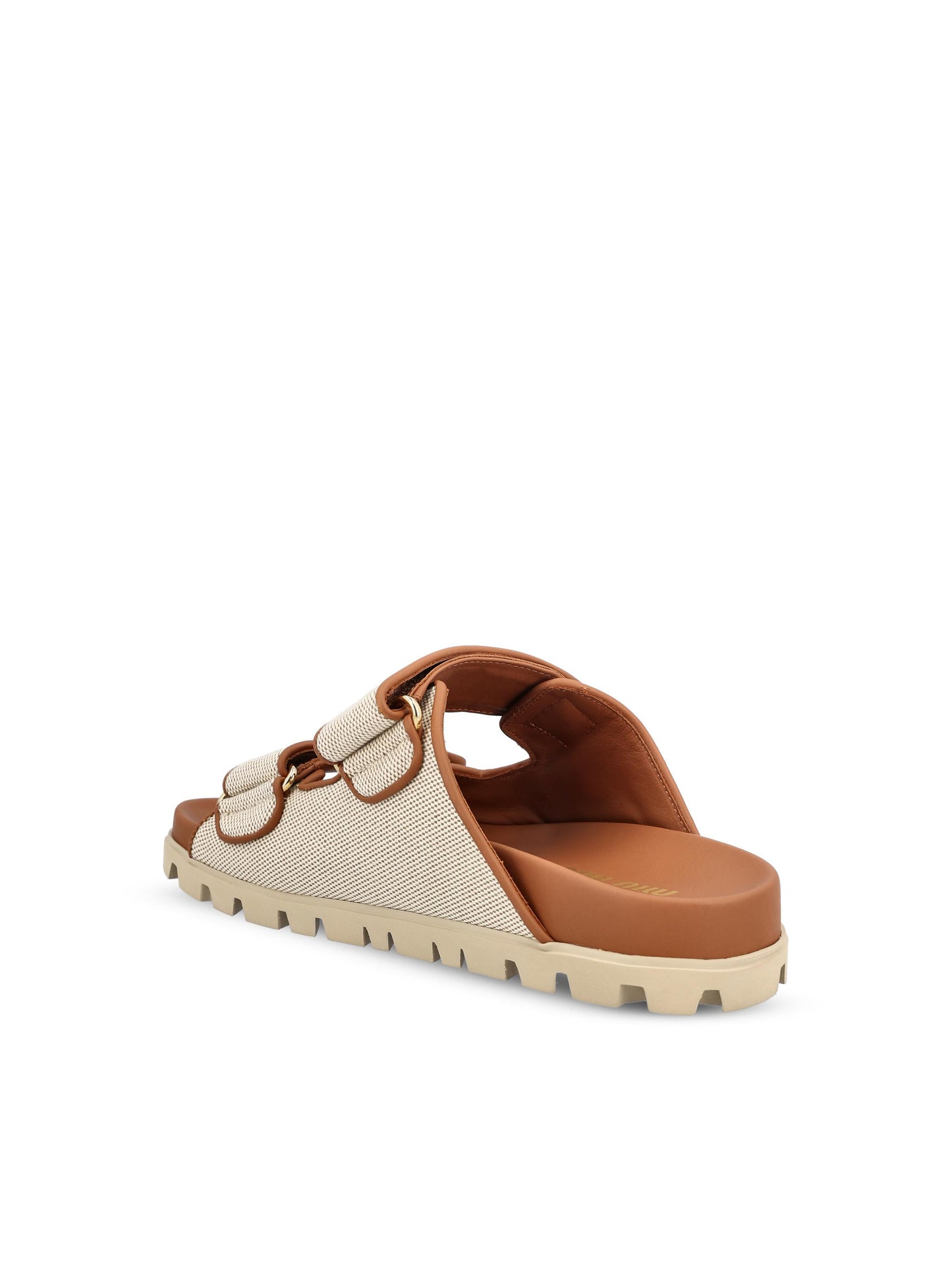 Sandali realizzati in cotone. 5XX658 Q1DF062F MIU MIU 