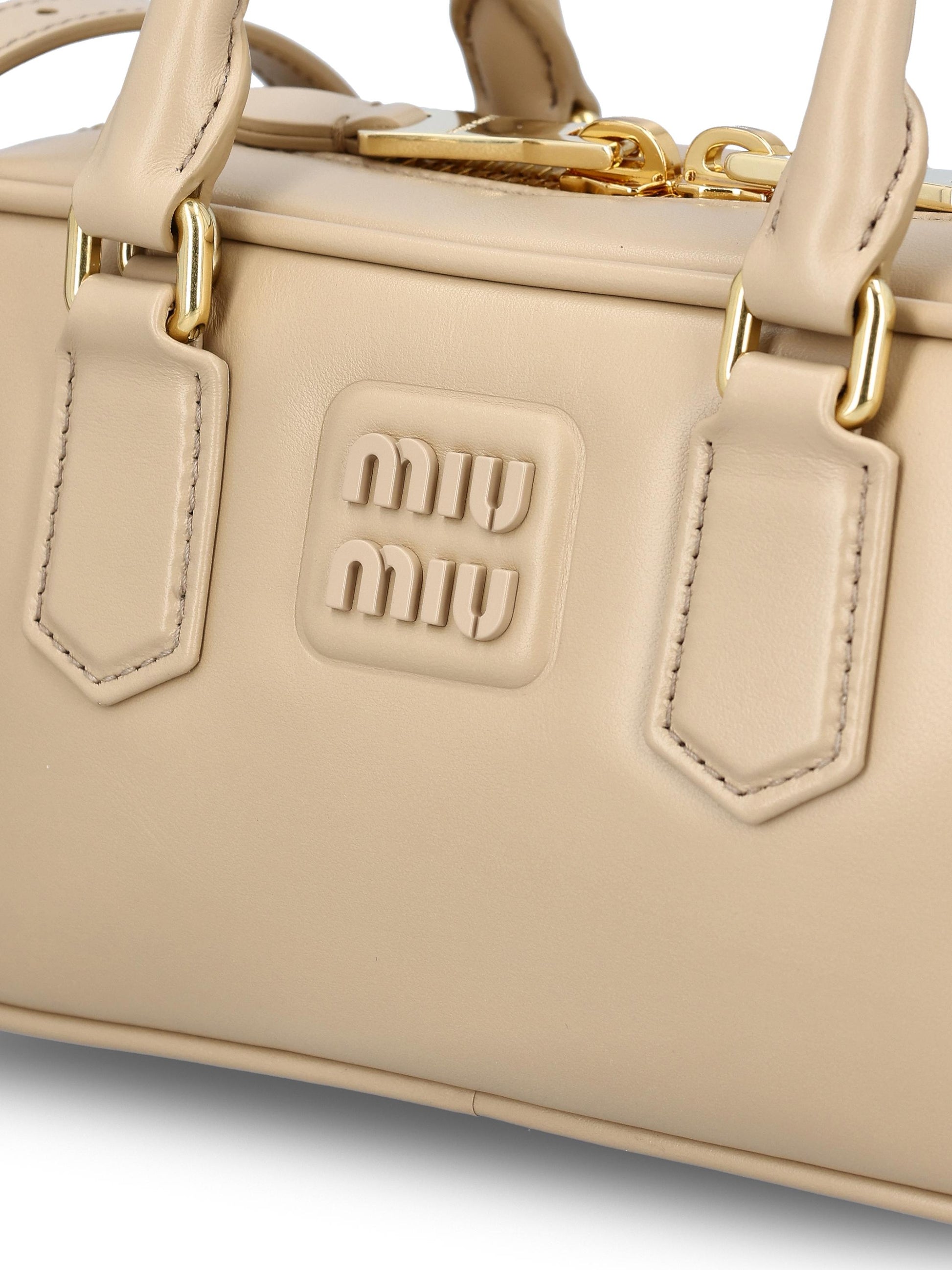 Borsa in pelle 5BB142 ACR3F0036 MIU MIU 